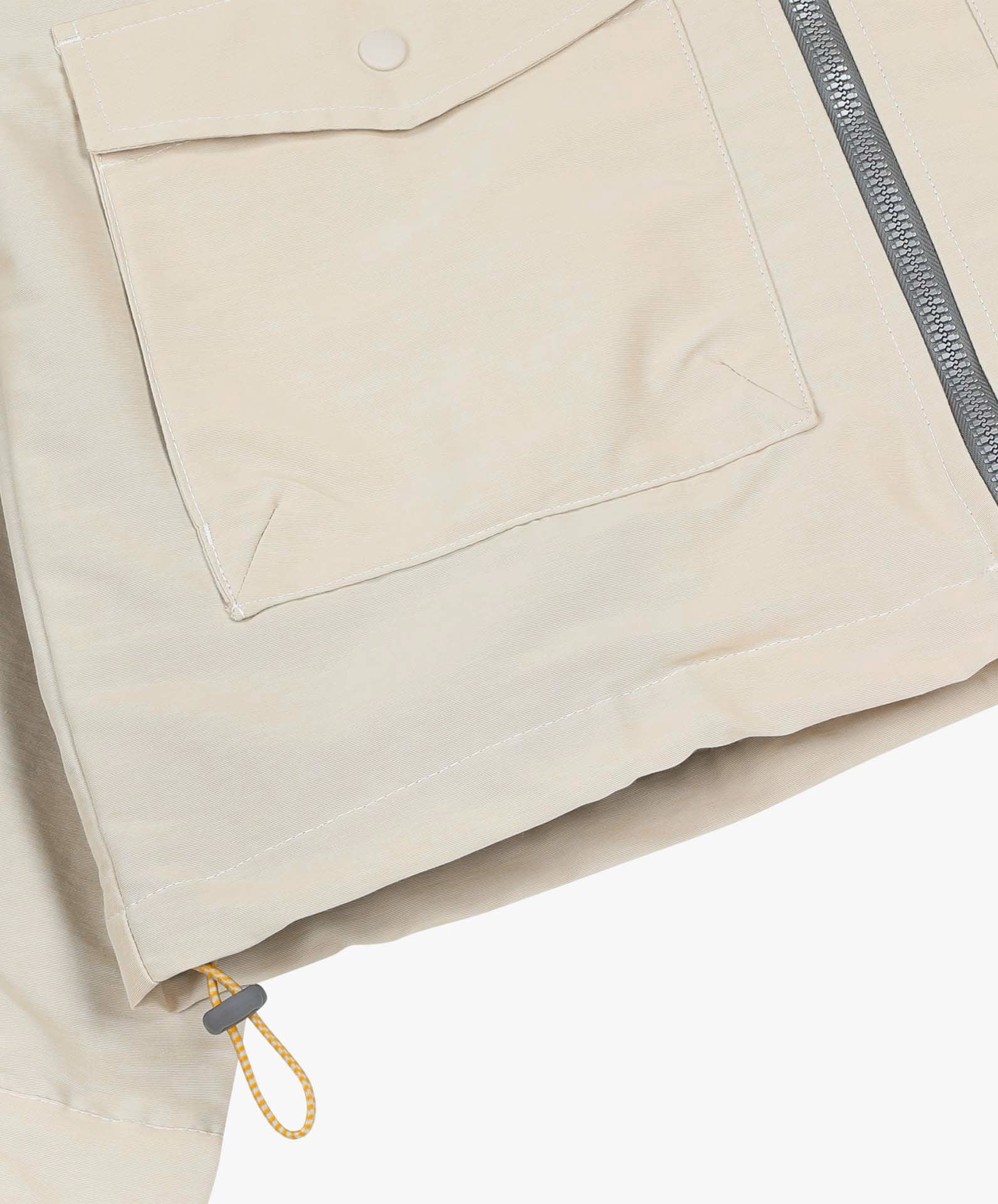 Boxy Swing Jacket For Women - Howlin’ Flower - Cream (Women)