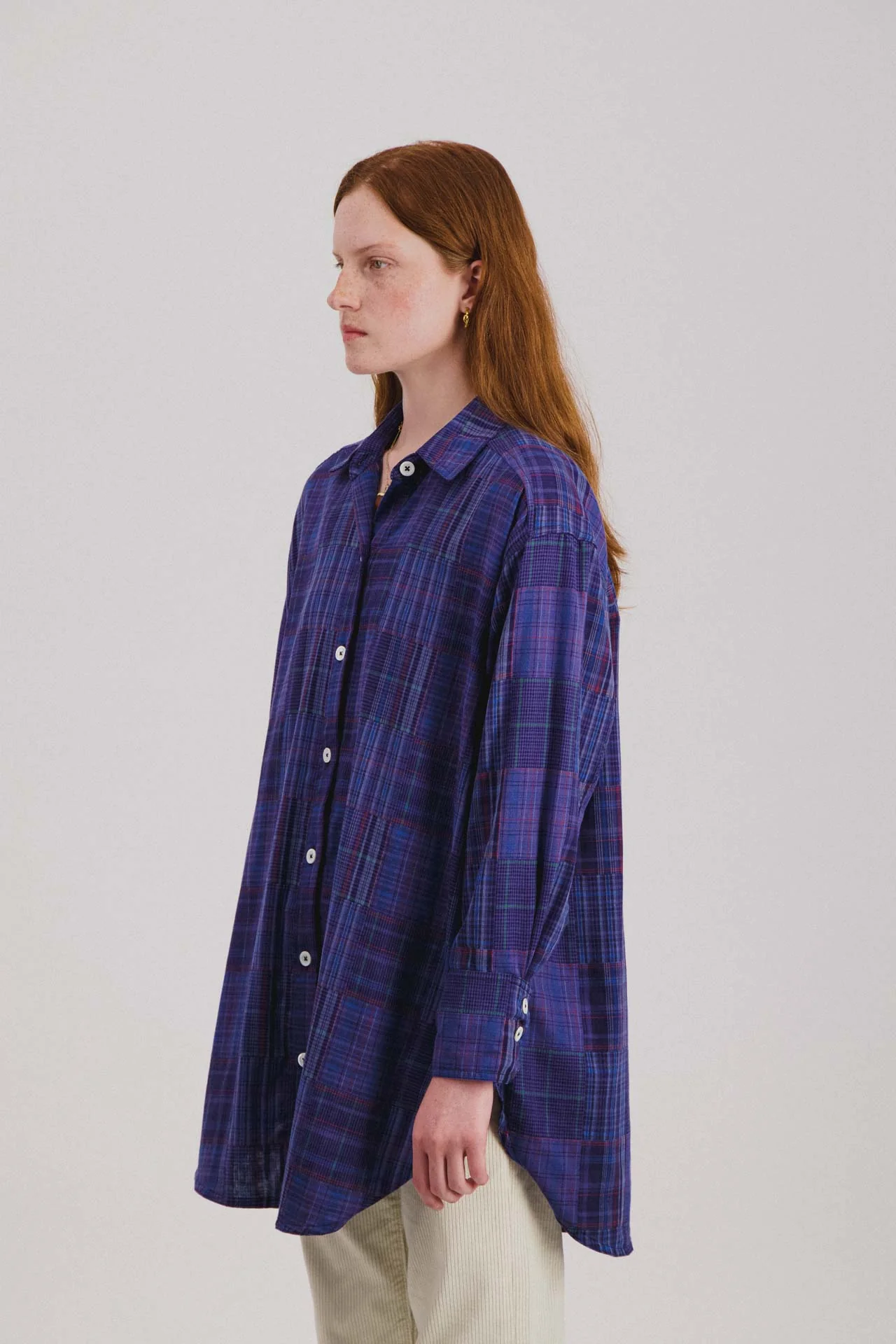 Big Lovely Shirt - Fantasy - Blues Mix (Women)