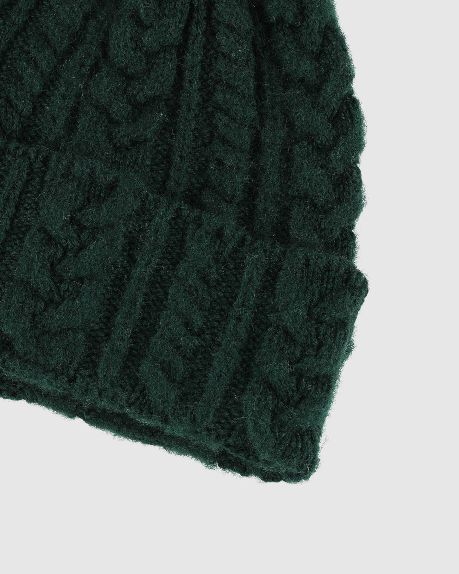 Cable Festival Hat - Forest