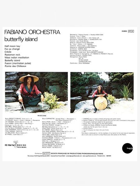 Fabiano Orchestra - Butterfly island LP
