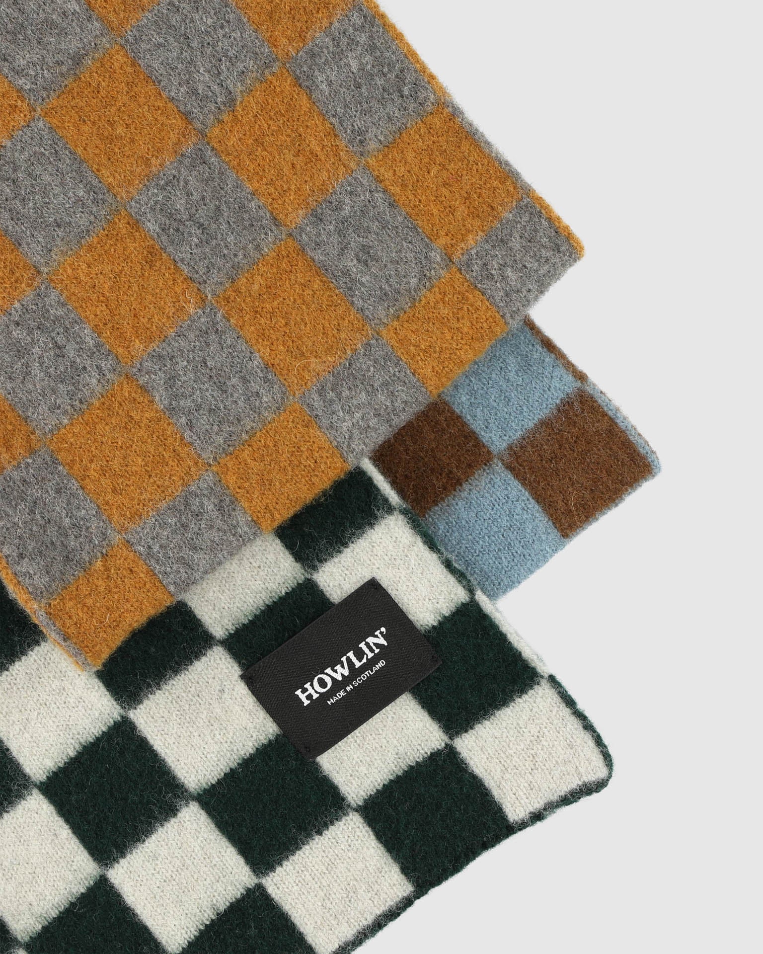 Cosmic Checkerboard Scarf - Dreamy