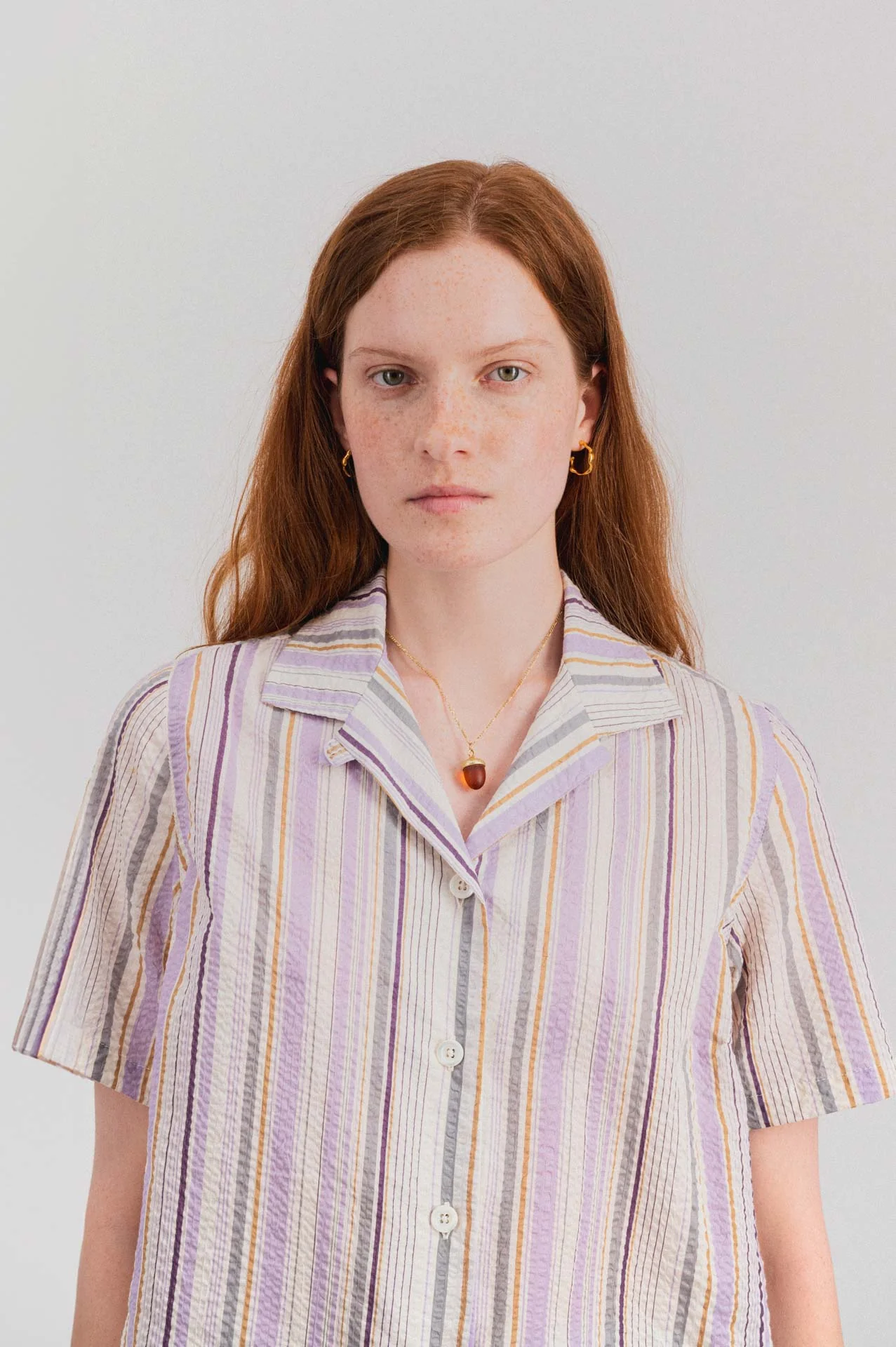 Cocktails for the Girls shirt - Fantasy - Violet Stripes (Women)