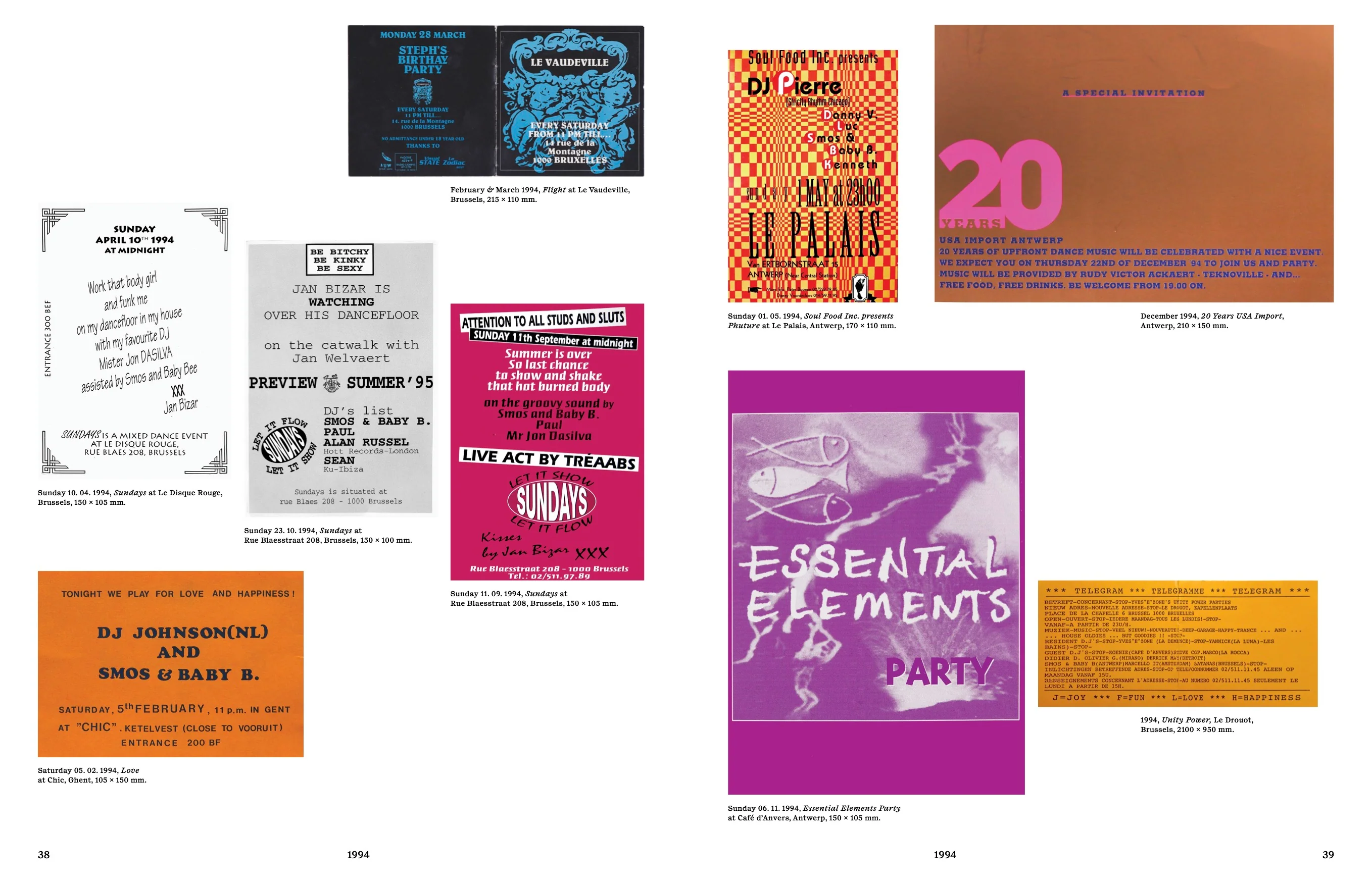 Smos & Baby Bee - Party Flyers And More