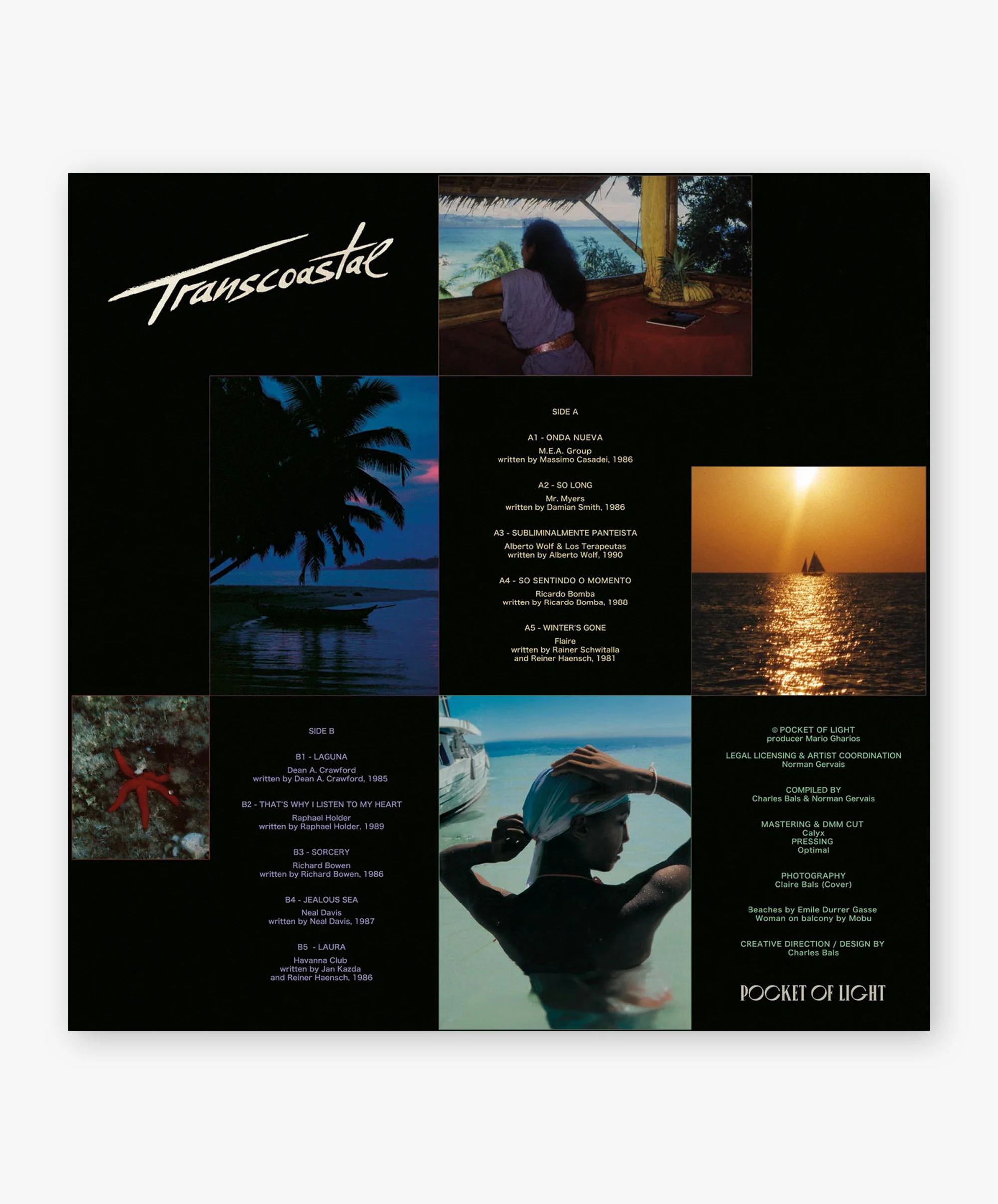 Various (Compiled by Charles Bals and Norman Gervais) - Transcoastal LP