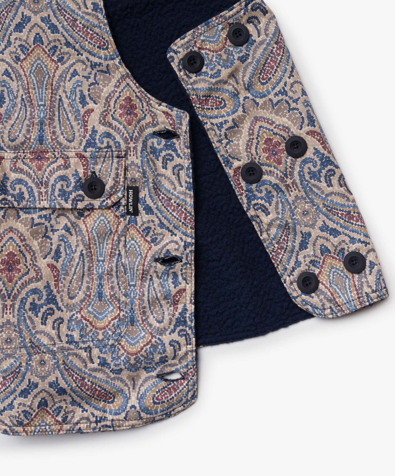 Cosmic Vest - Sand Psych Paisley