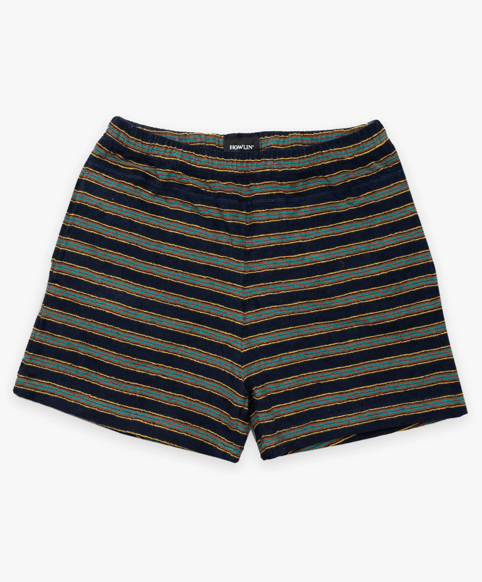 Towel Shorts Stripes - Magic Navy