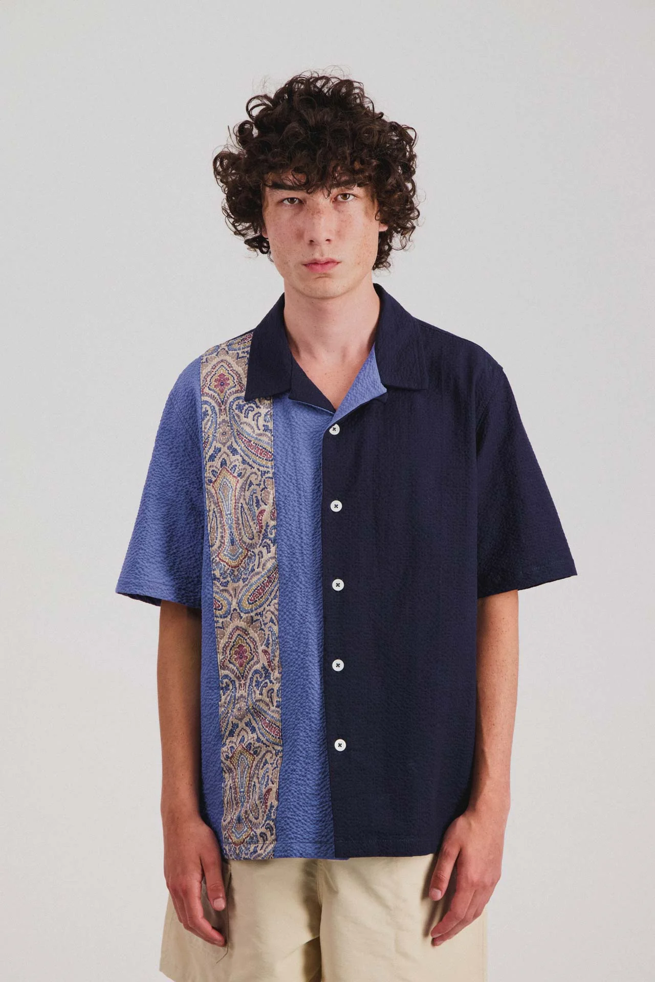 Paradise Shirt - Navy Mix