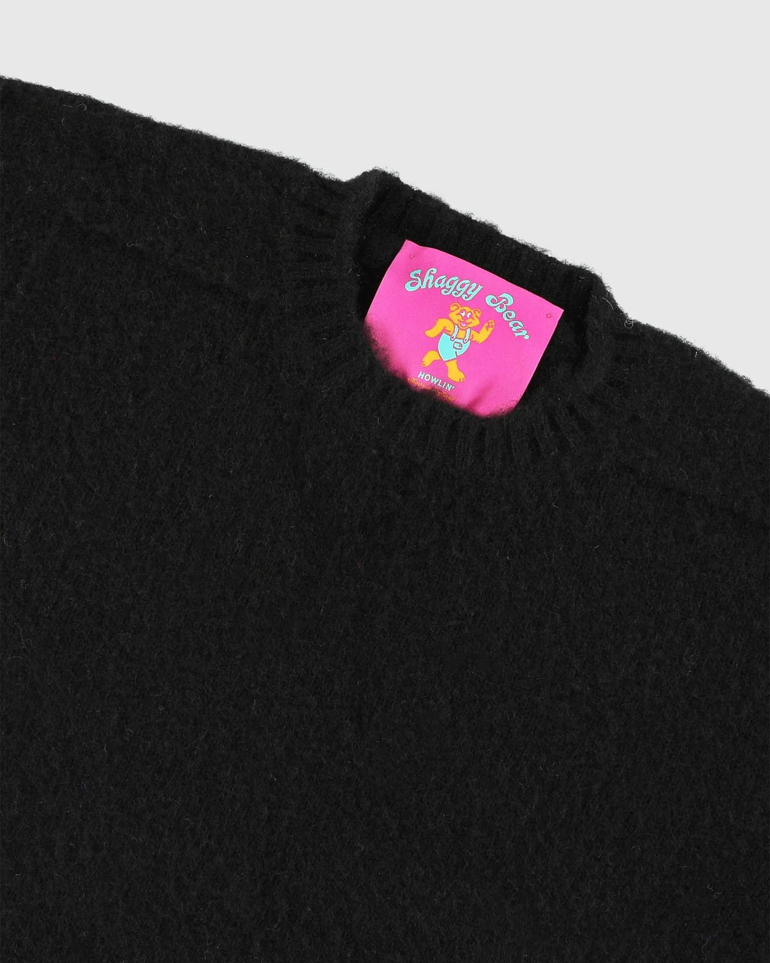 Shaggy Bear - Black