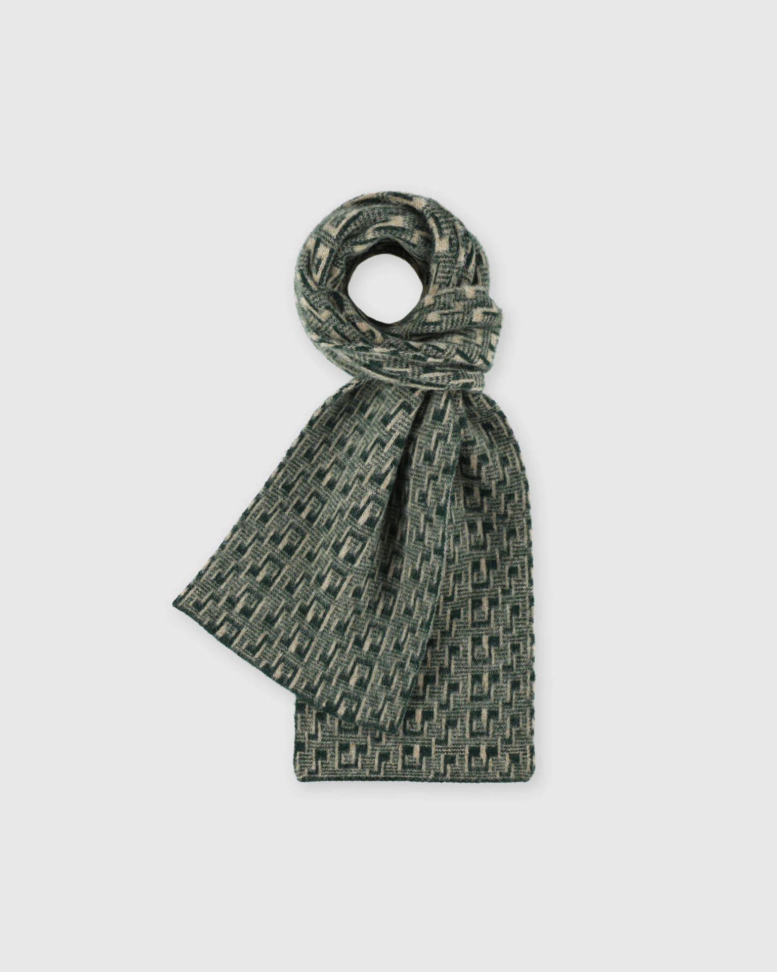 Music Lover Scarf - Forest