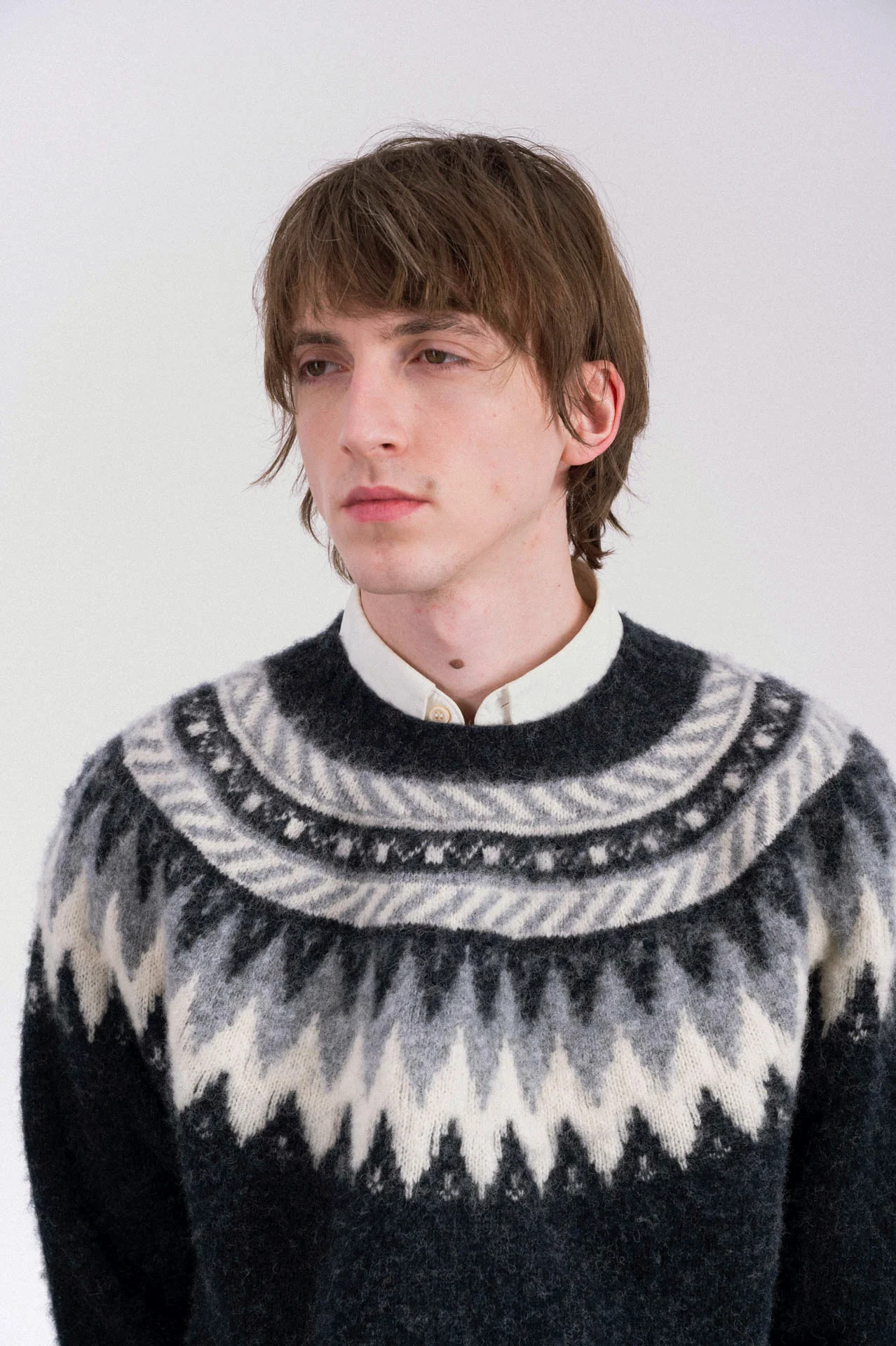 Magician In The Mountain - Charcoal