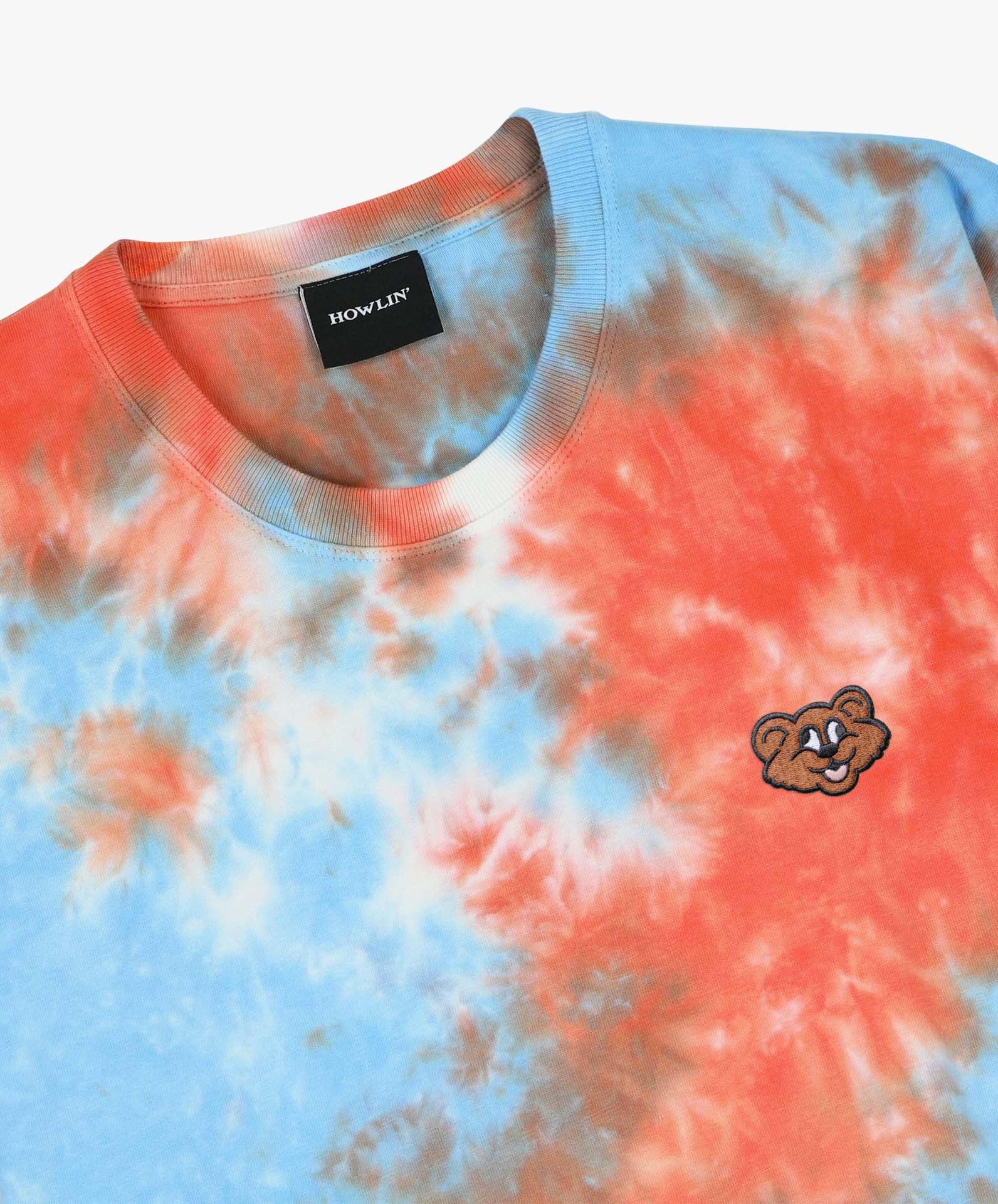 Cosmic Short Sleeves Shaggy Bear - Red Fire