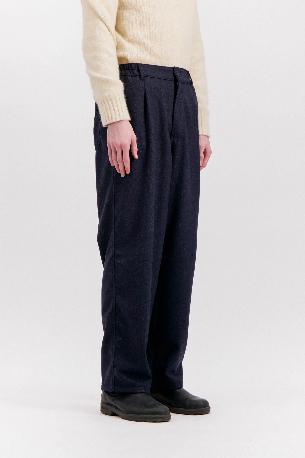 Cosmic Pants - Wool - Blue