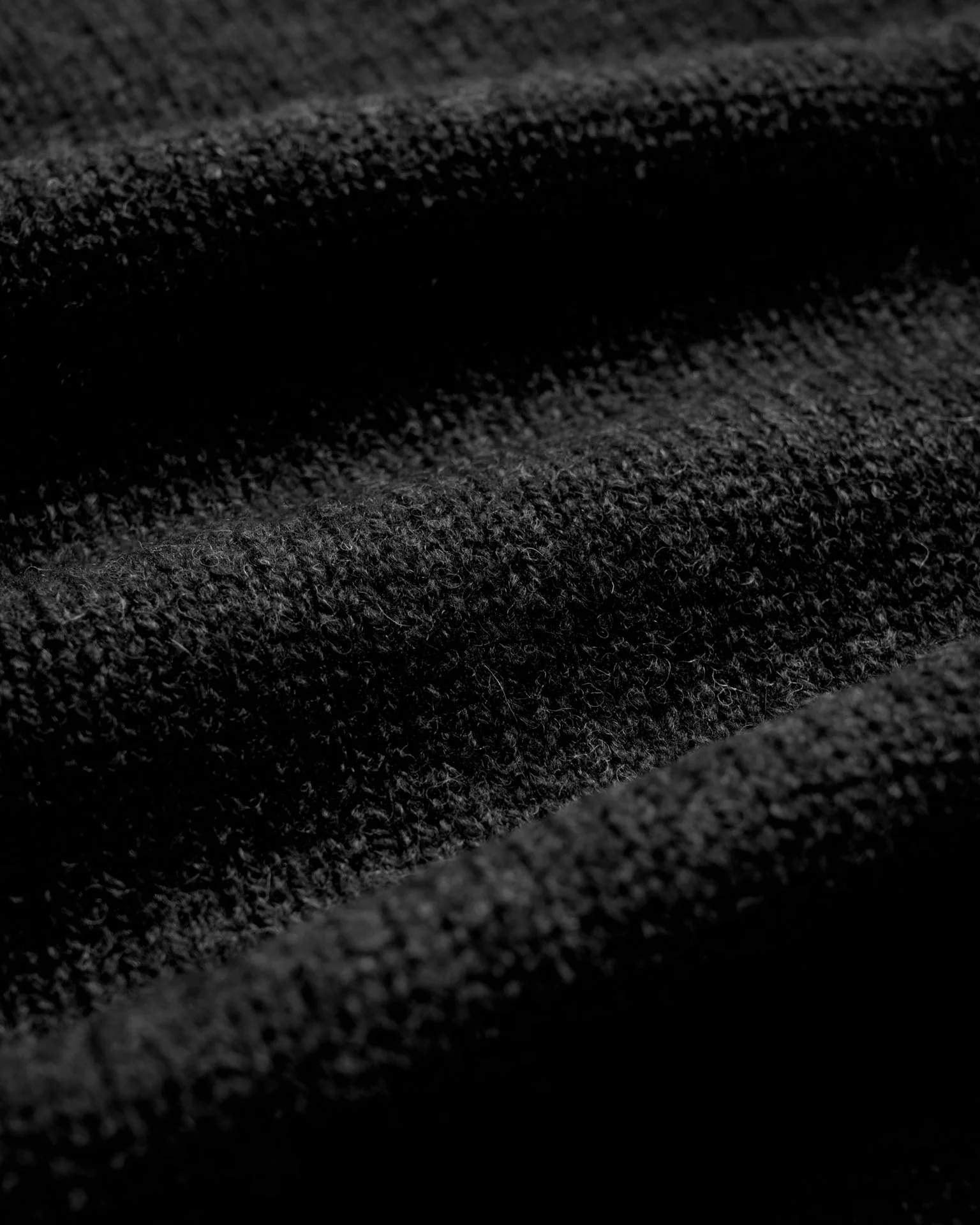 Boxy Space Knit - Black