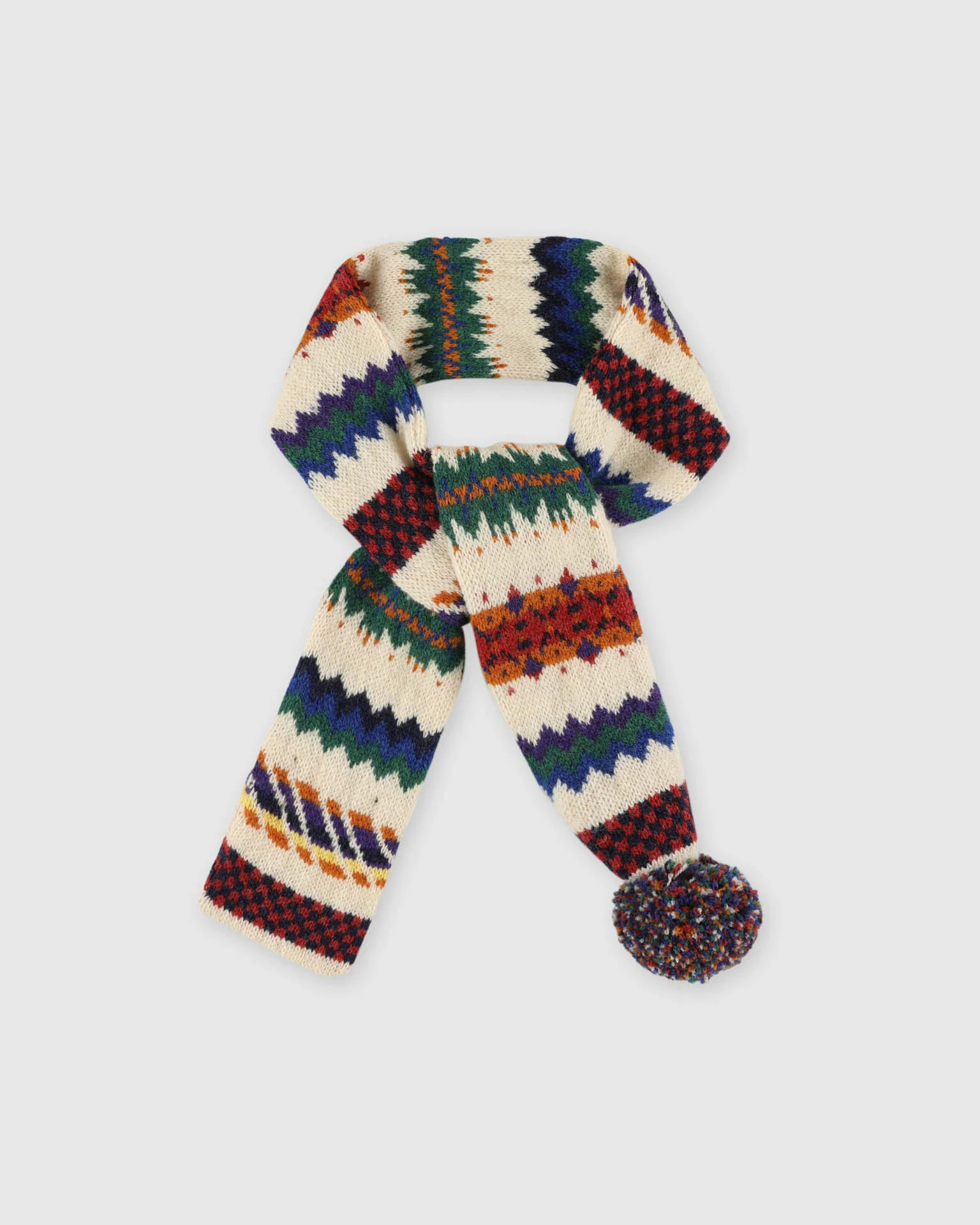 Small Woolen Wonder Scarf - Oatmilk