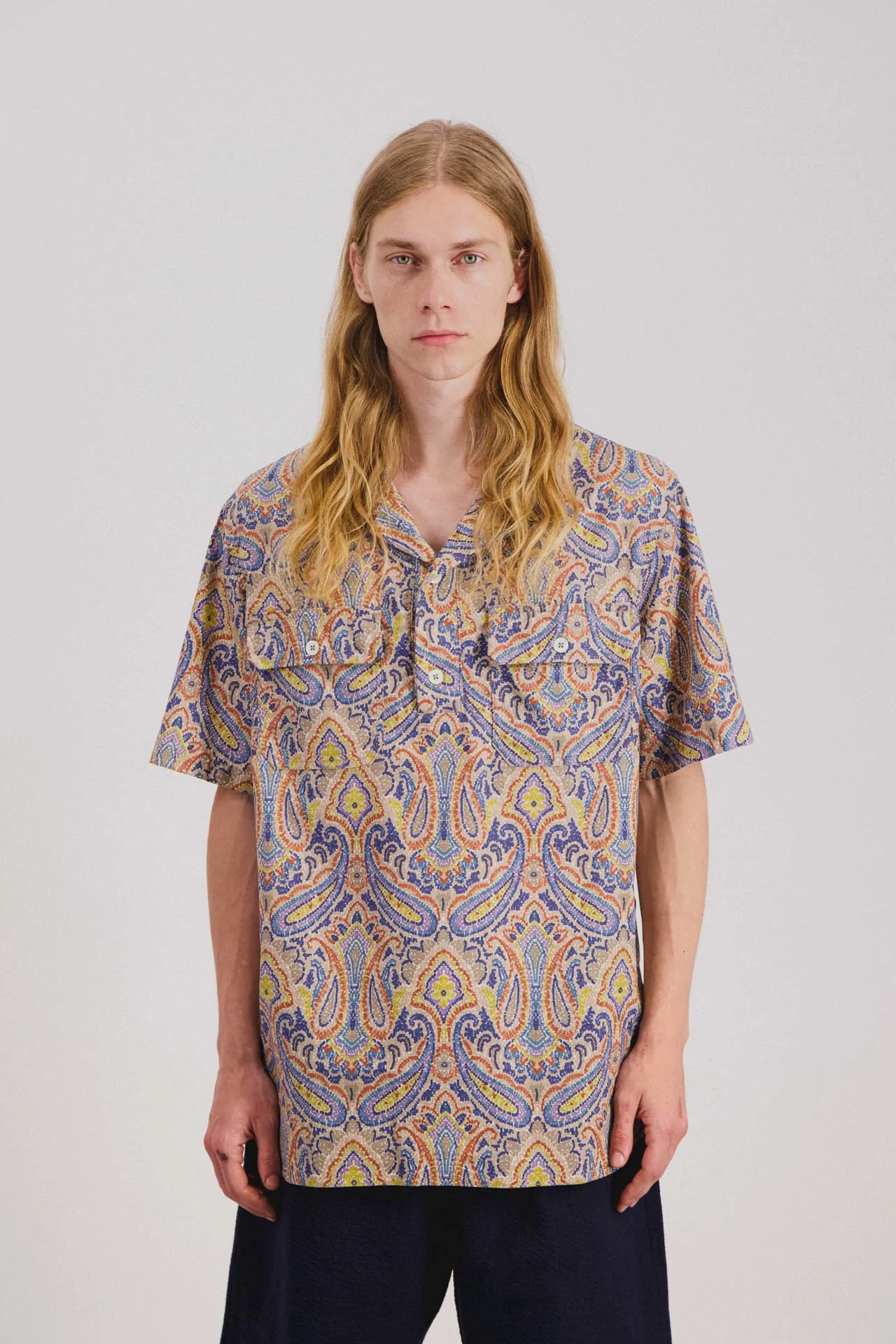 Space Operator Shirt - Paisley - Tropical Psych Paisley