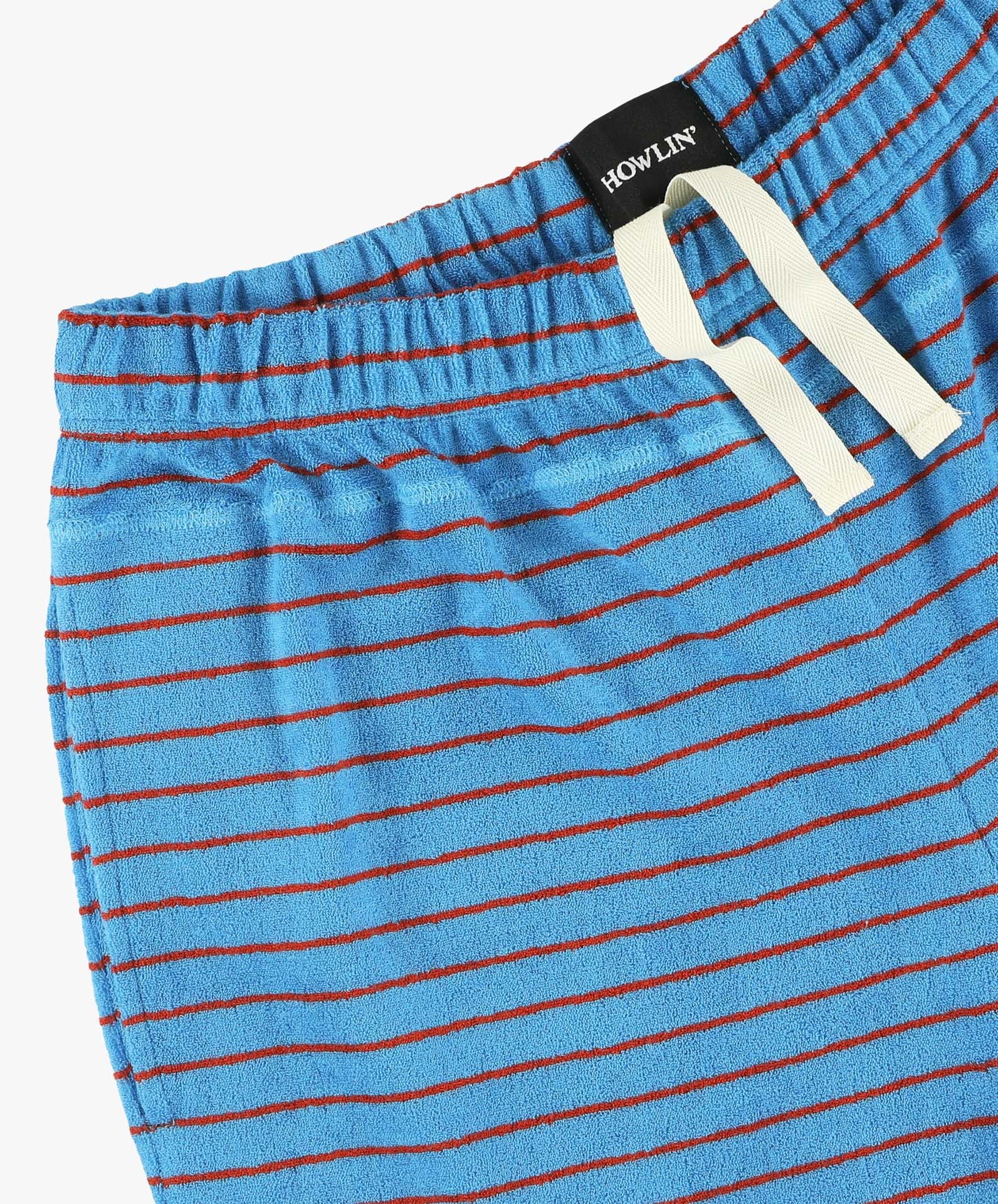 Towel Shorts - Striped - Liquid
