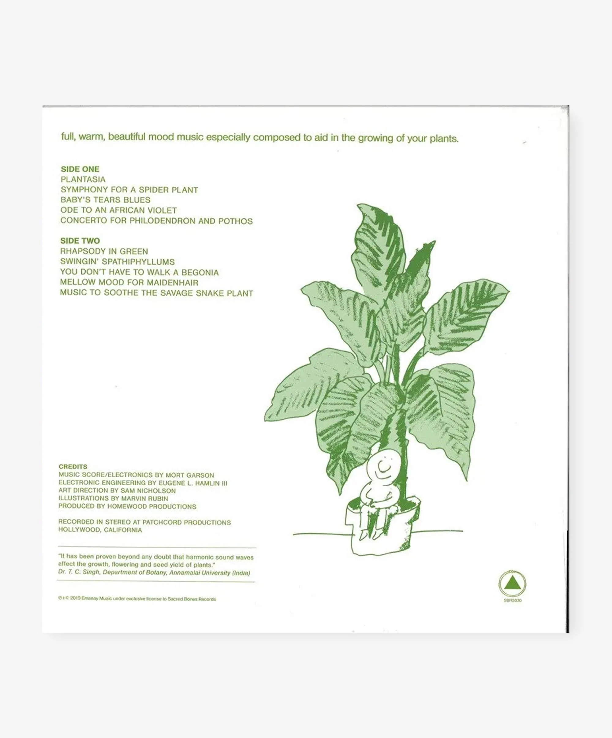 Mort Garson — Mother Earth's Plantasia LP