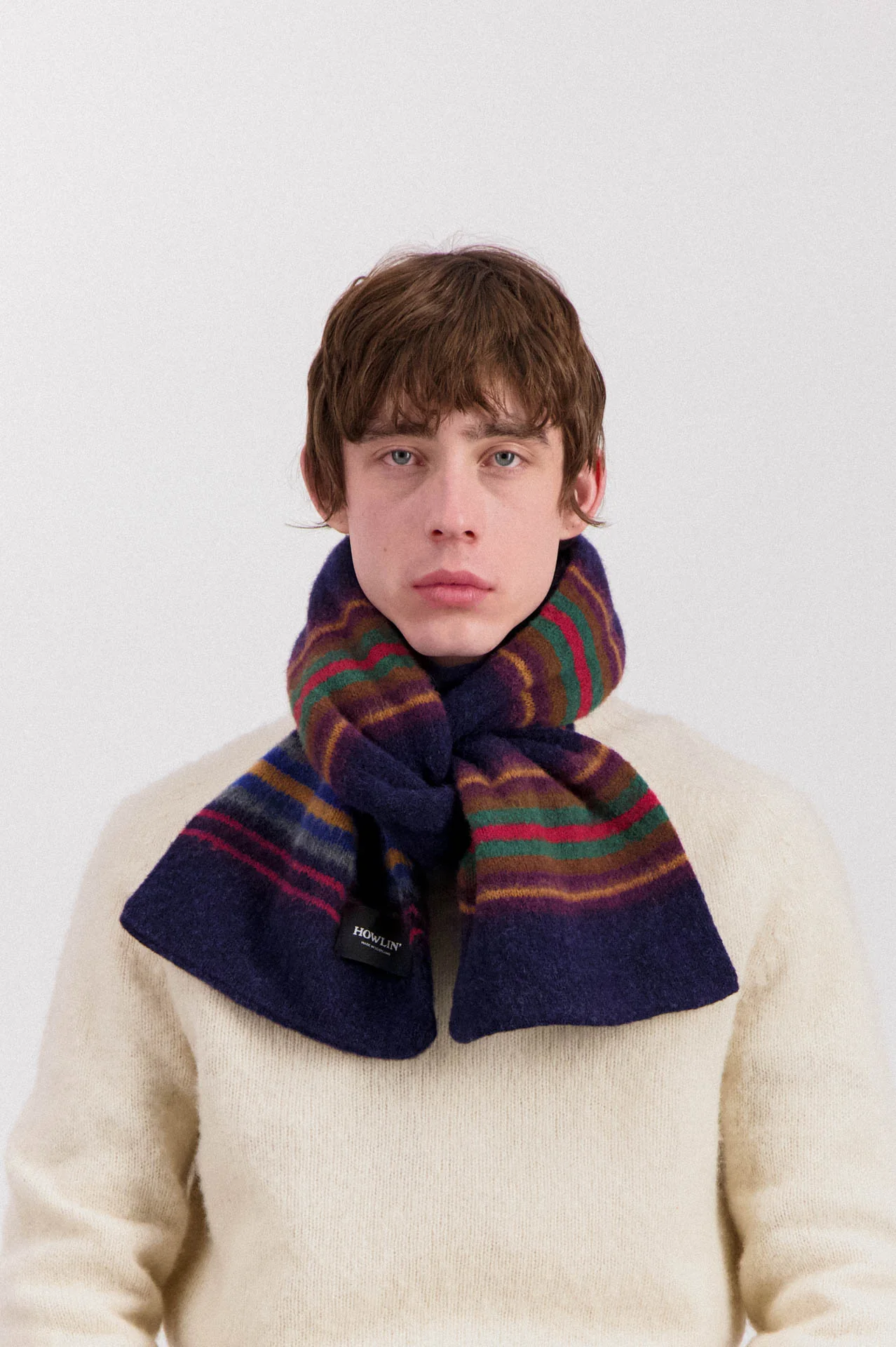 College Fun Scarf - Navy