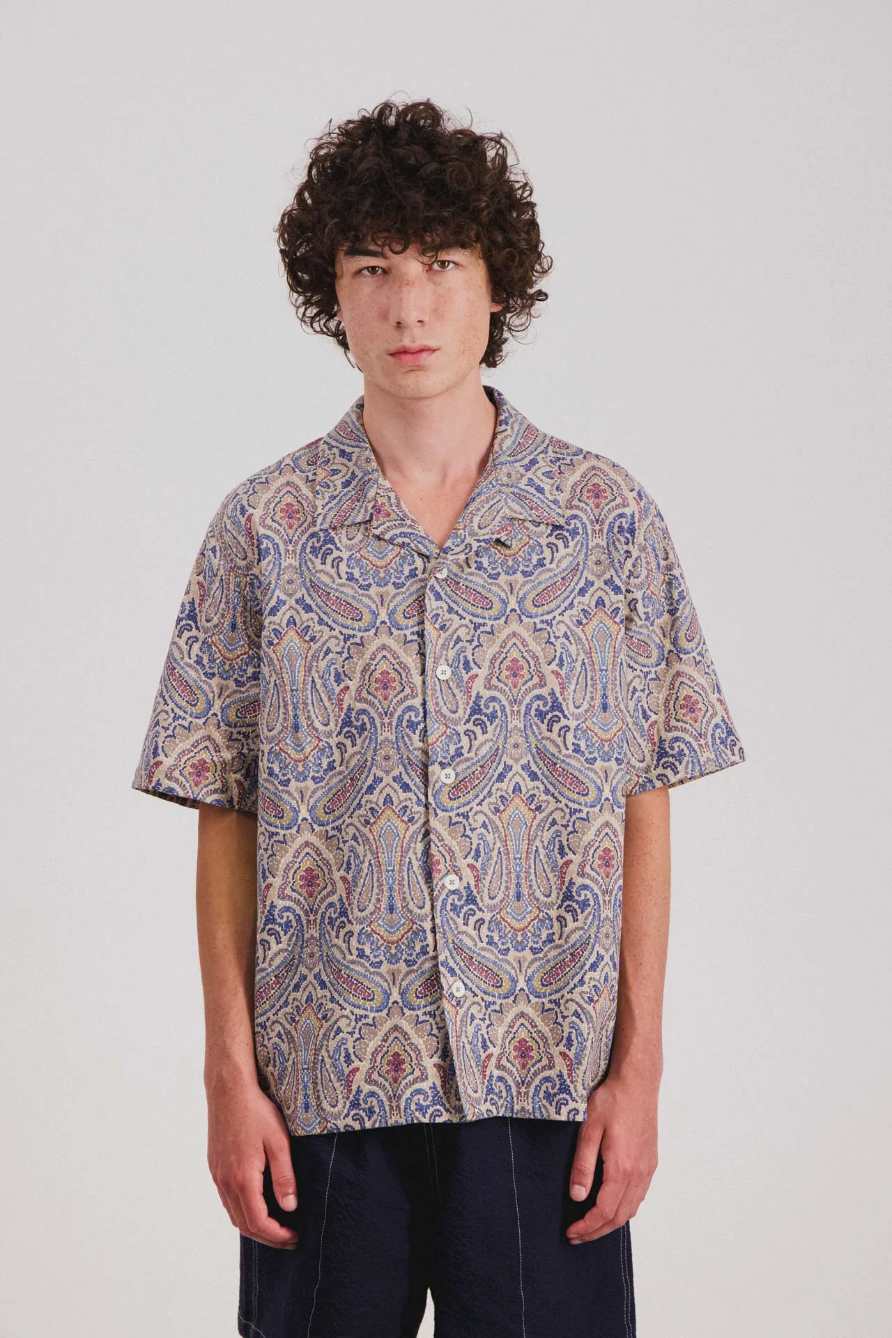 Cocktail D’Amore Shirt - Sand Psych Paisley