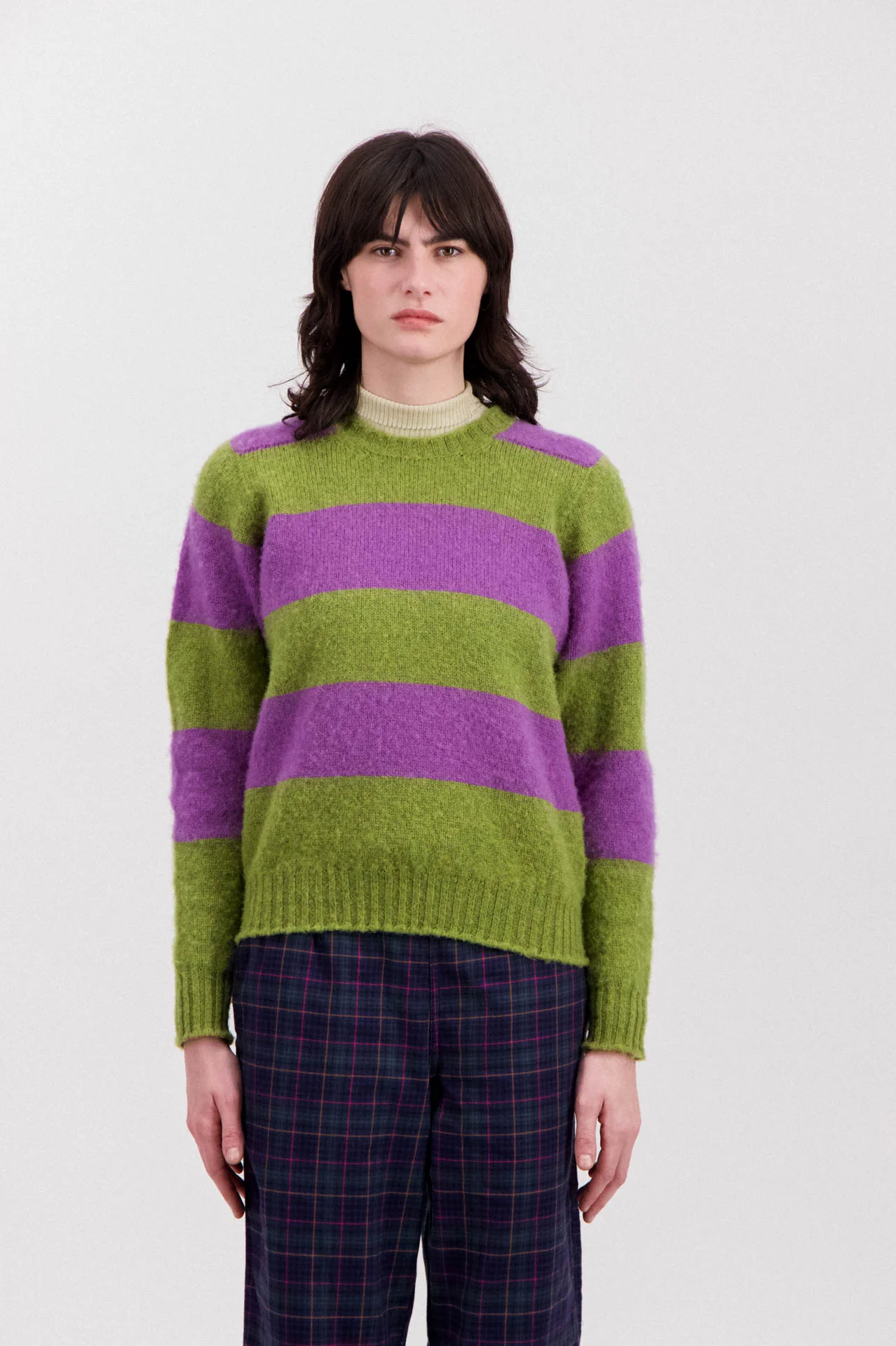 Shaggy Bear Women - Chunky Stripes - Spindrift (Women)