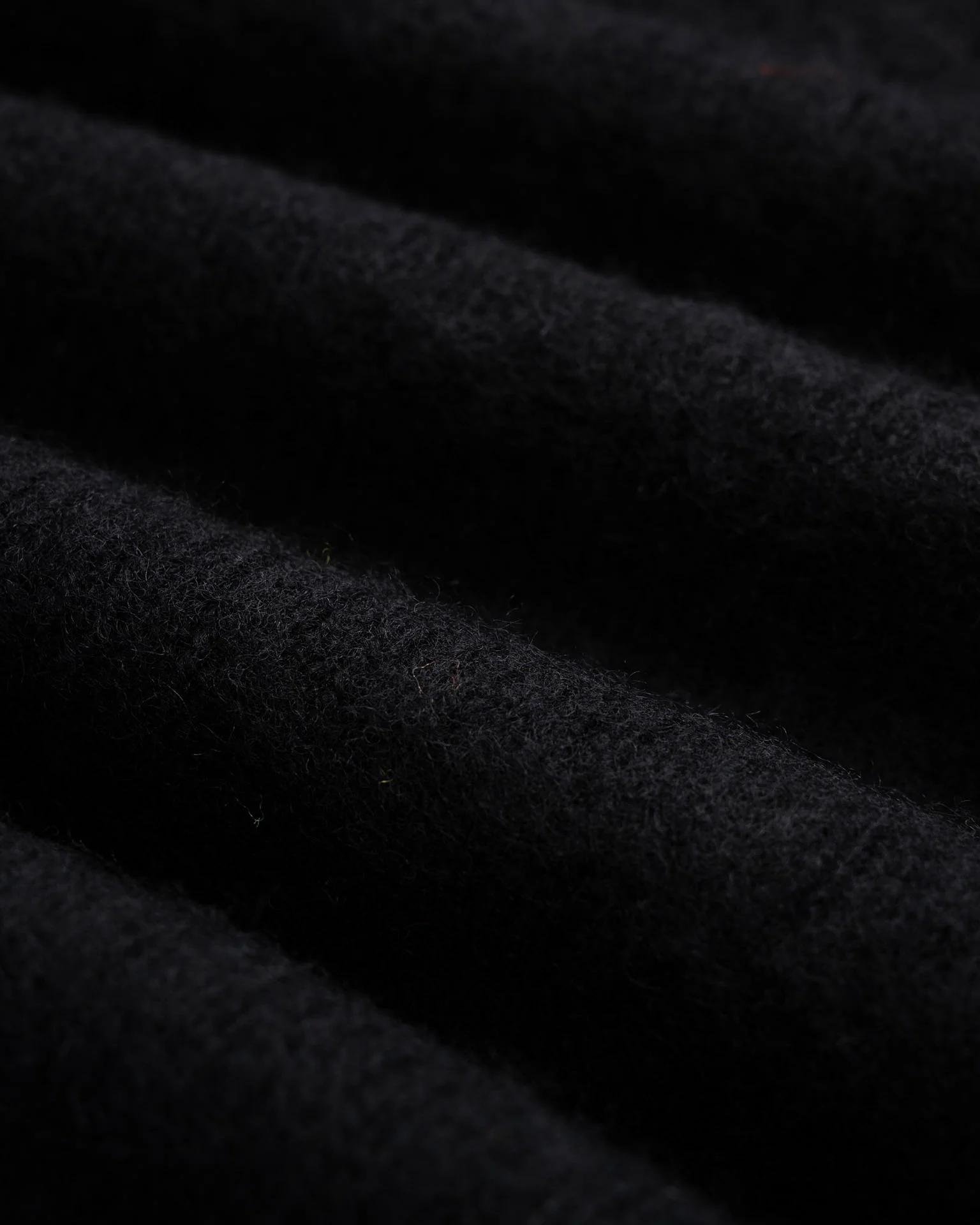 Shaggy Bear Cardigan - Black