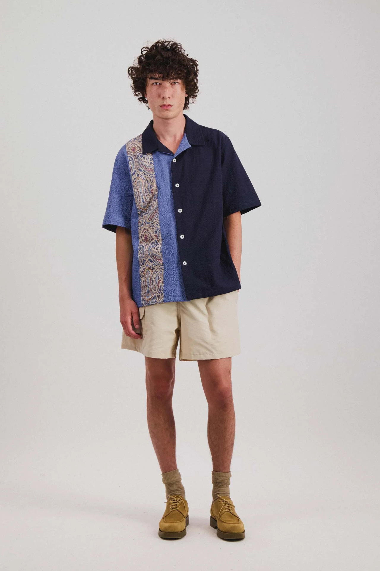 Paradise Shirt - Navy Mix