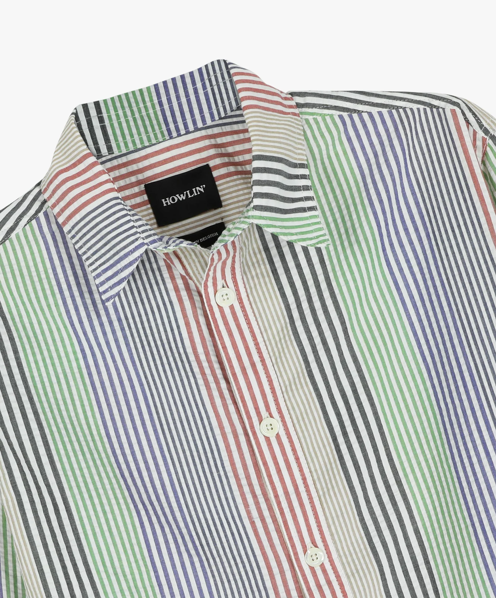 Afterthoughts Shirt - Seersucker Mix