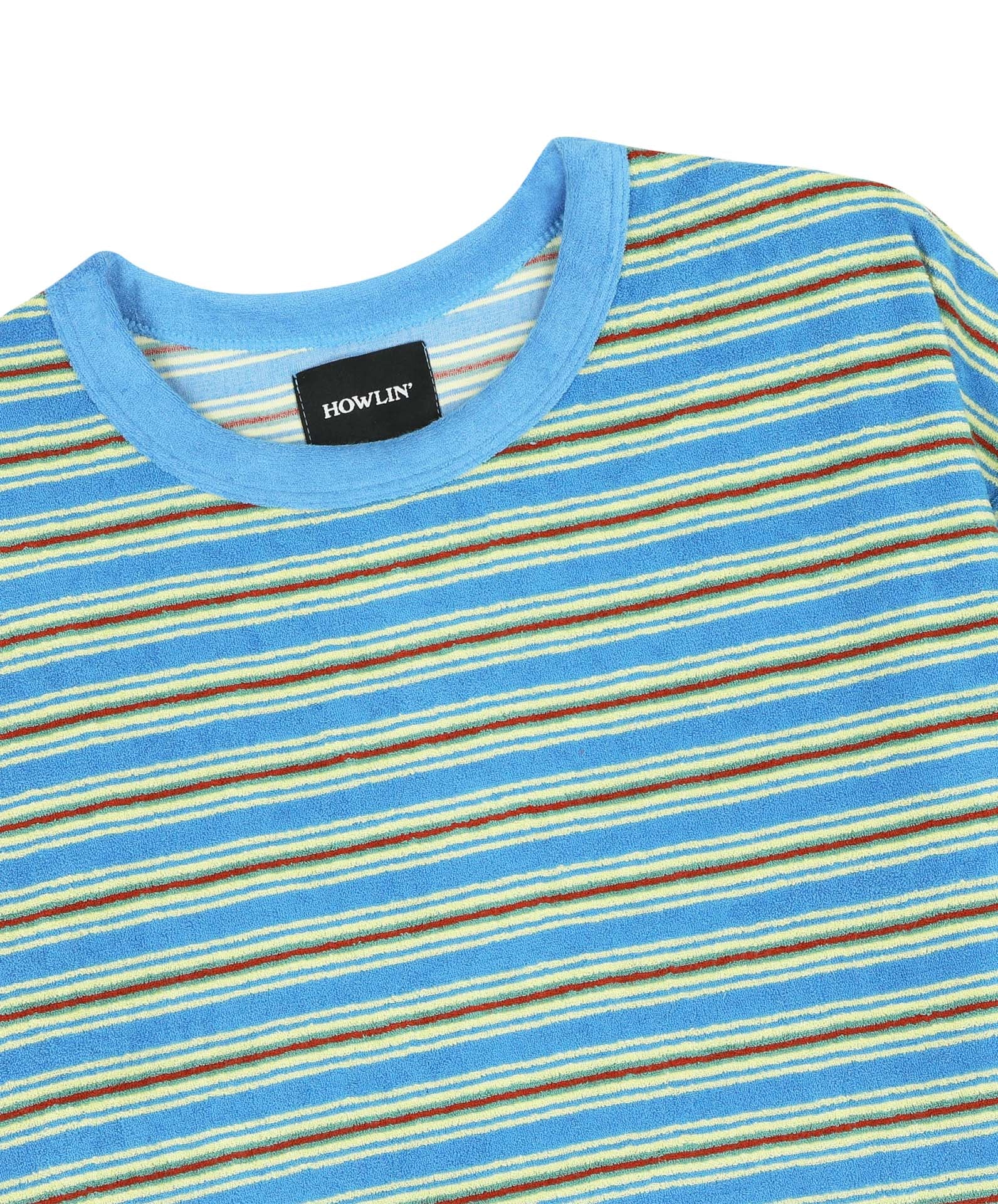 Boxy Freedom T-shirt - Blue ghost