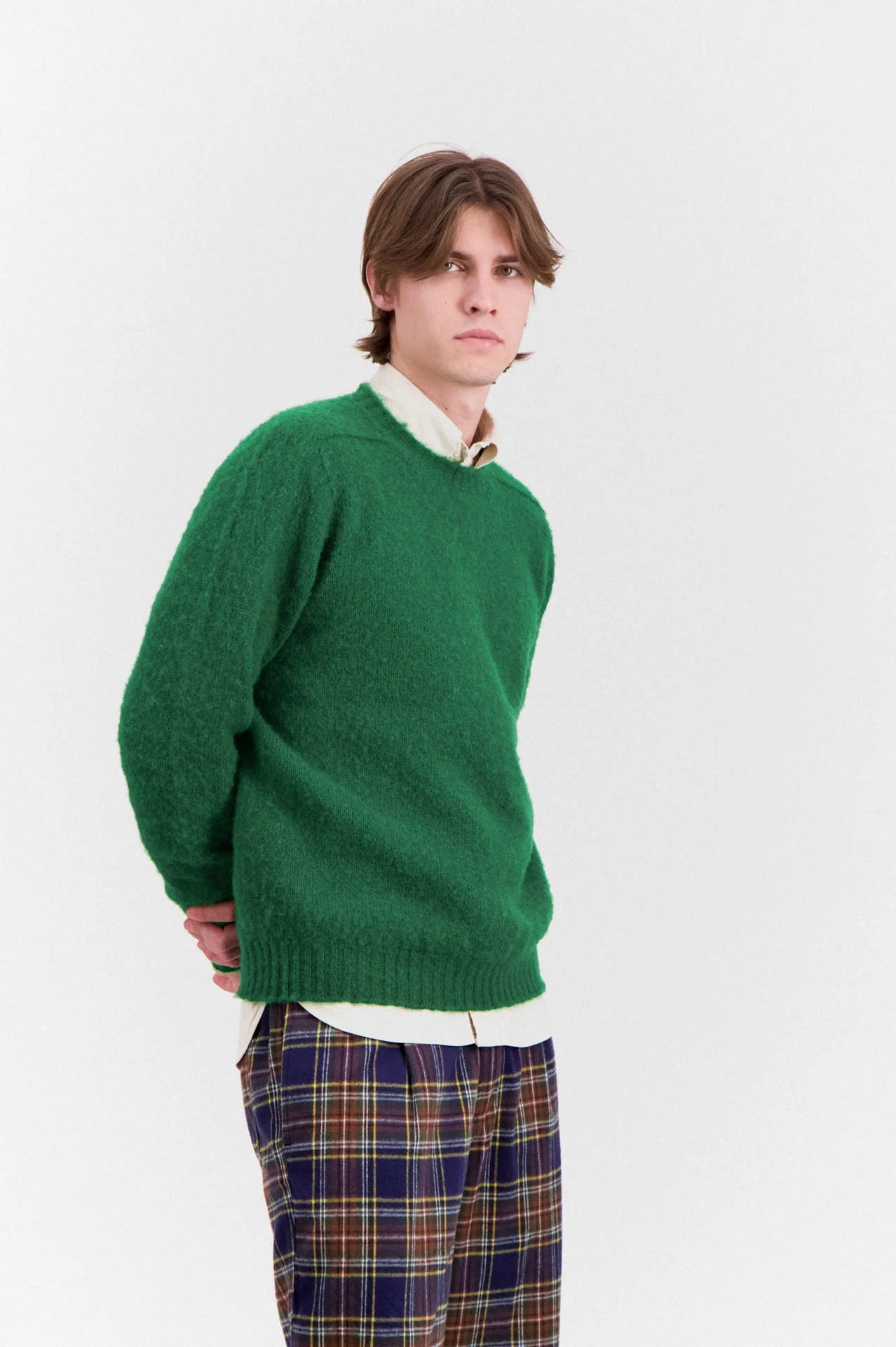 Shaggy Bear - Green Star