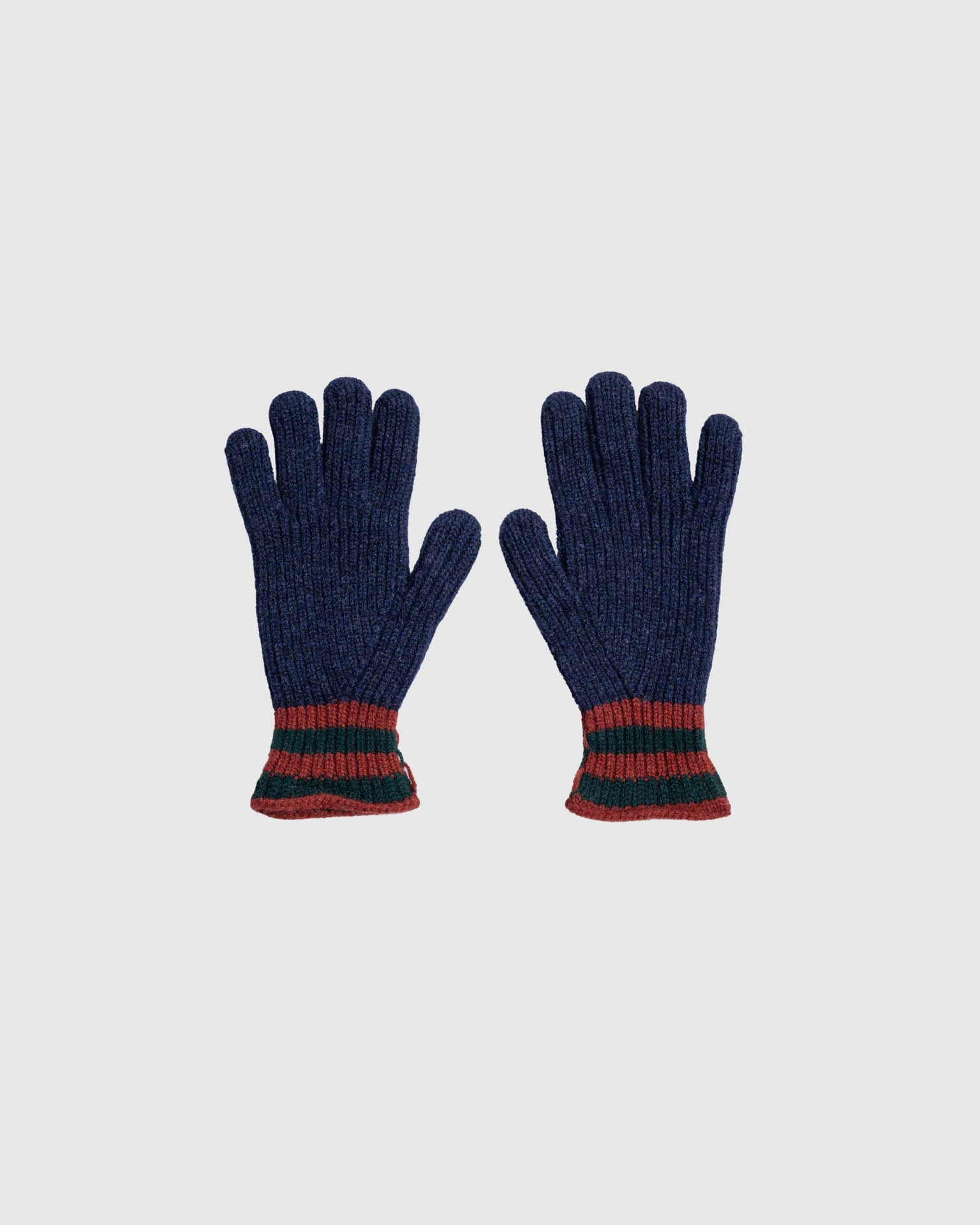 Love My Ribbed Gloves - Navy