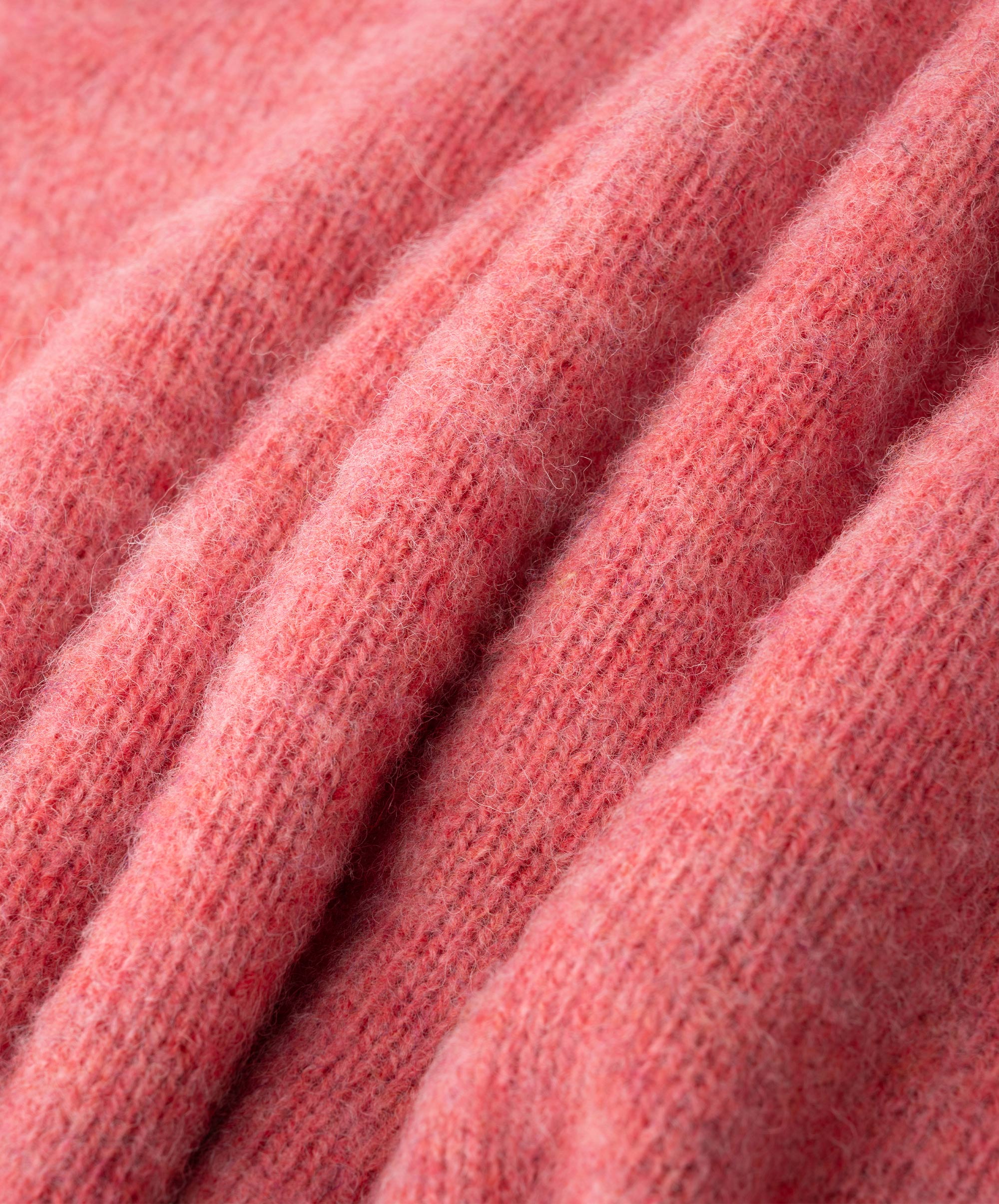 Shaggy Bear Cardigan - Rose Juice