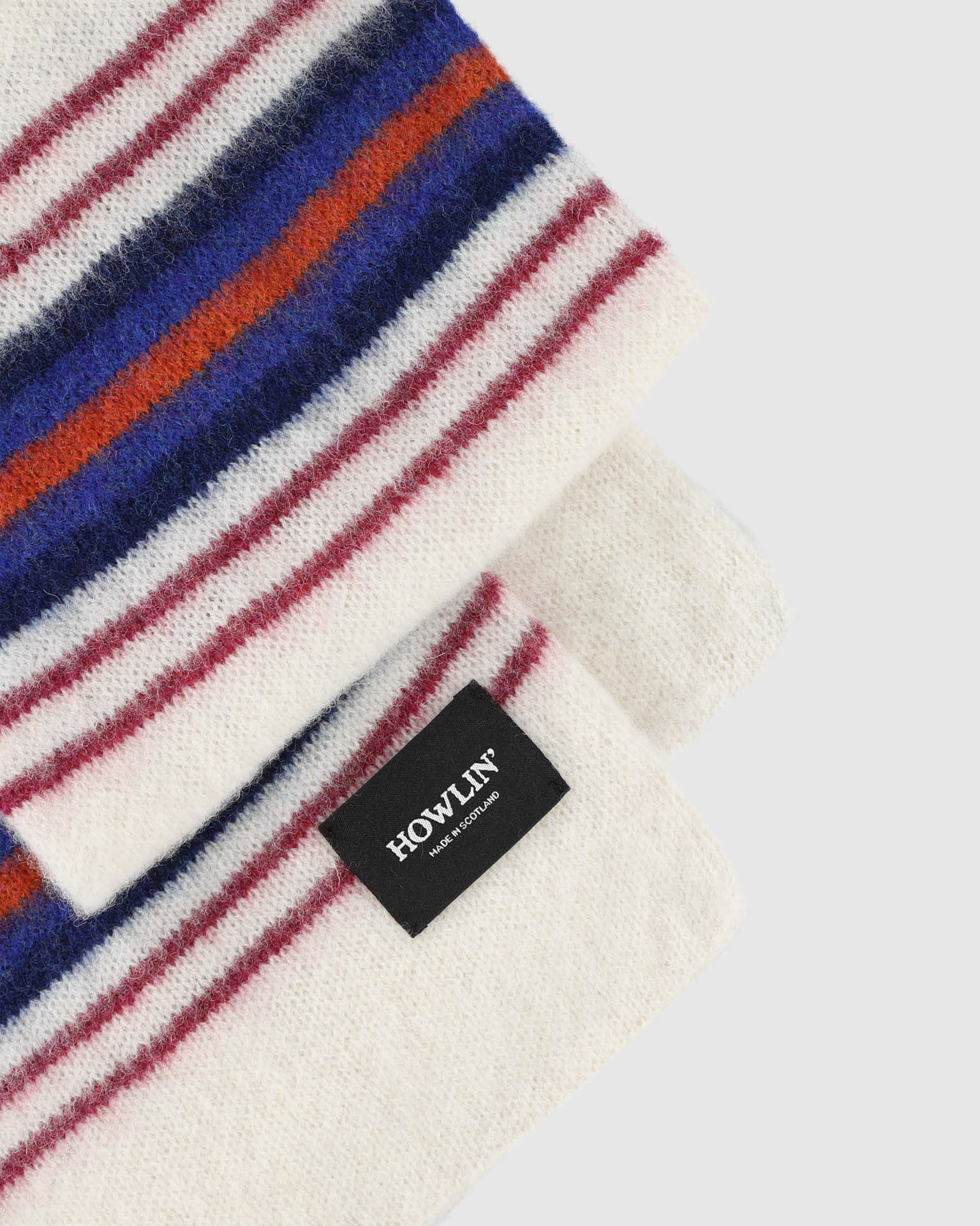 College Fun Scarf - Ecru