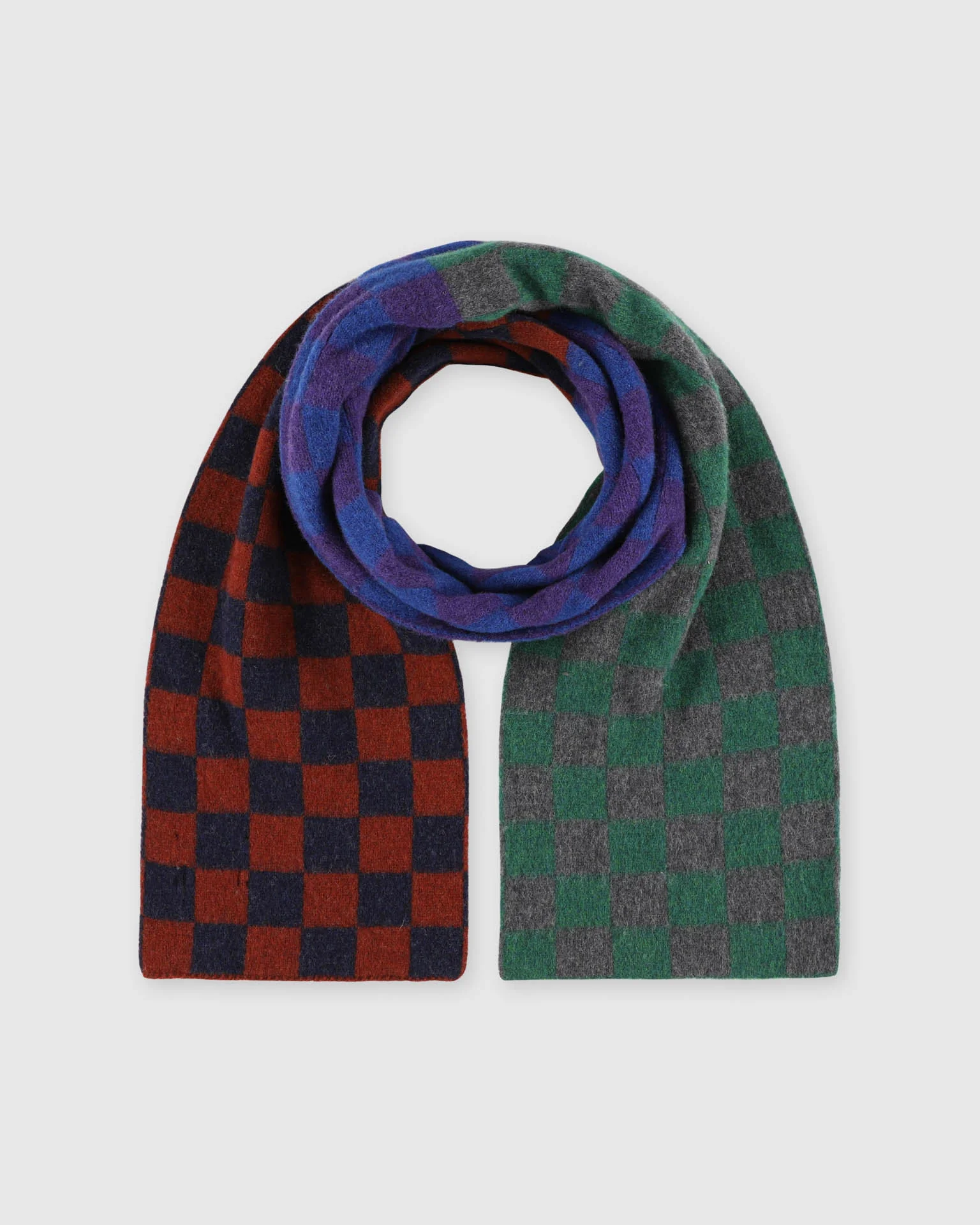 Cosmic Checkerboard Scarf - Nevermind