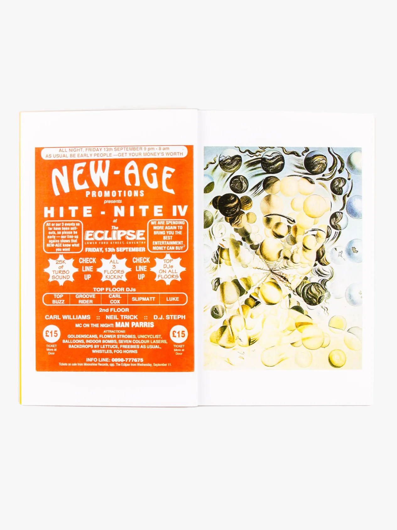 U.K. Rave Flyers 1991 - 1996