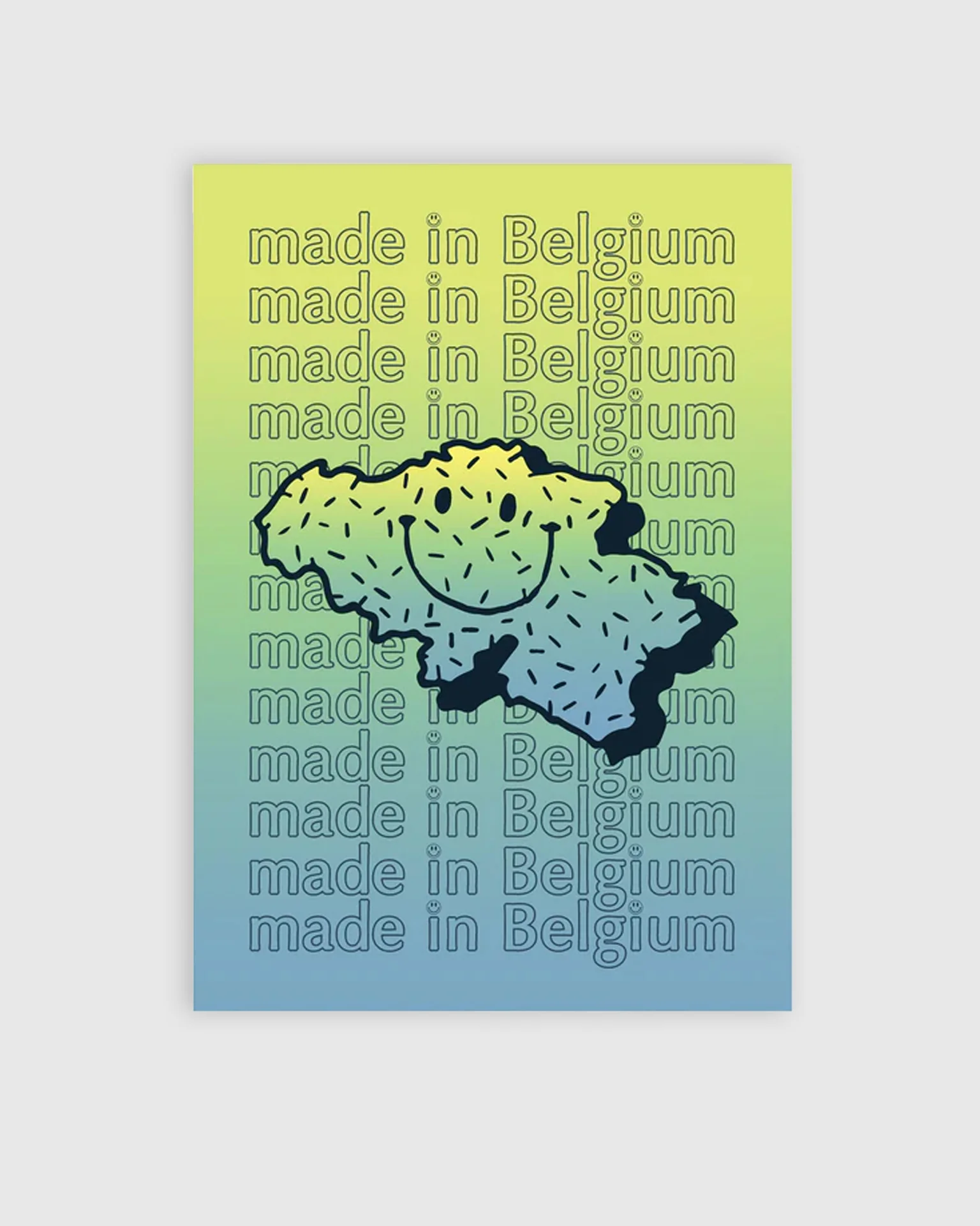 Poster A1 - Made in Belgium