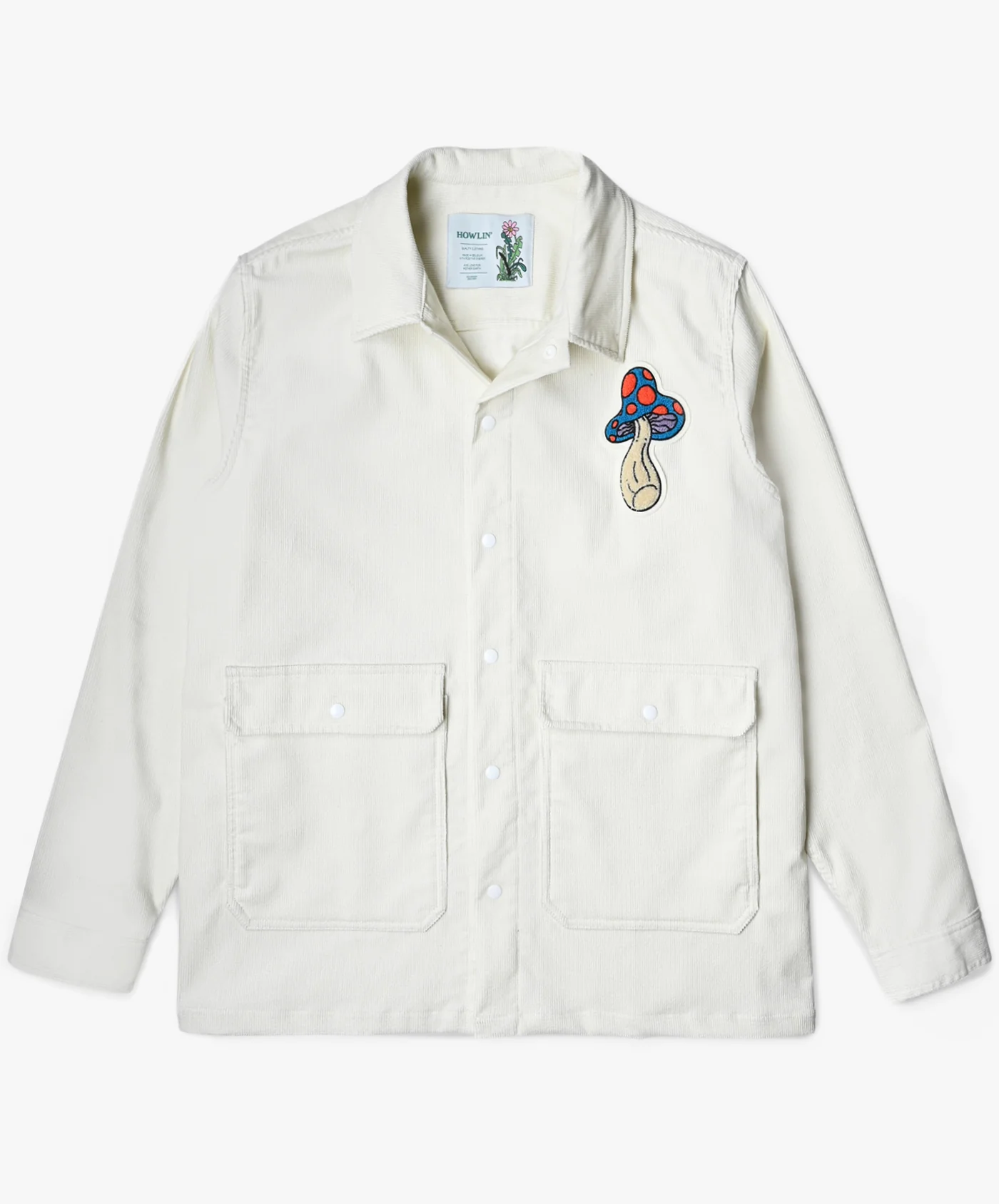 Future Days Shirt - Ecru Summer Corduroy