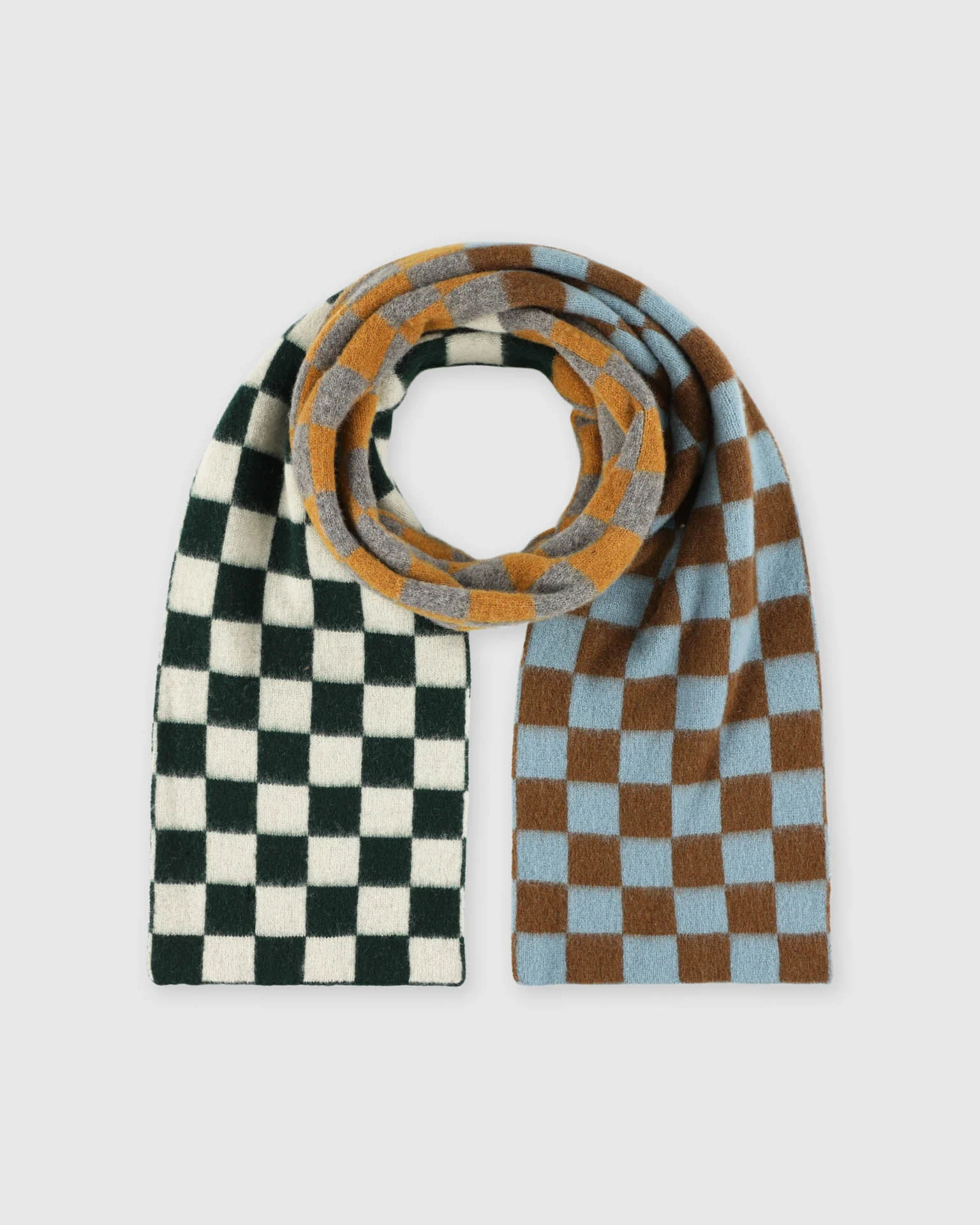 Cosmic Checkerboard Scarf - Dreamy