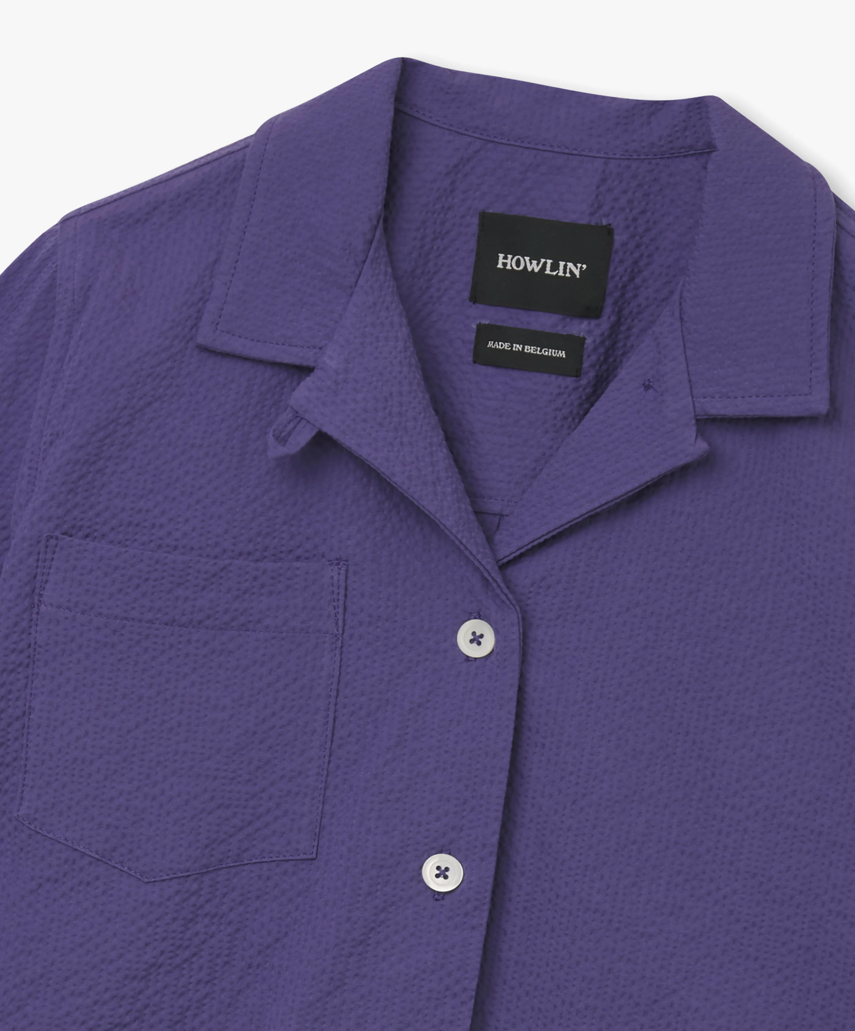 Cocktails For The Girls Please Shirt - Purple Seersucker (Women)