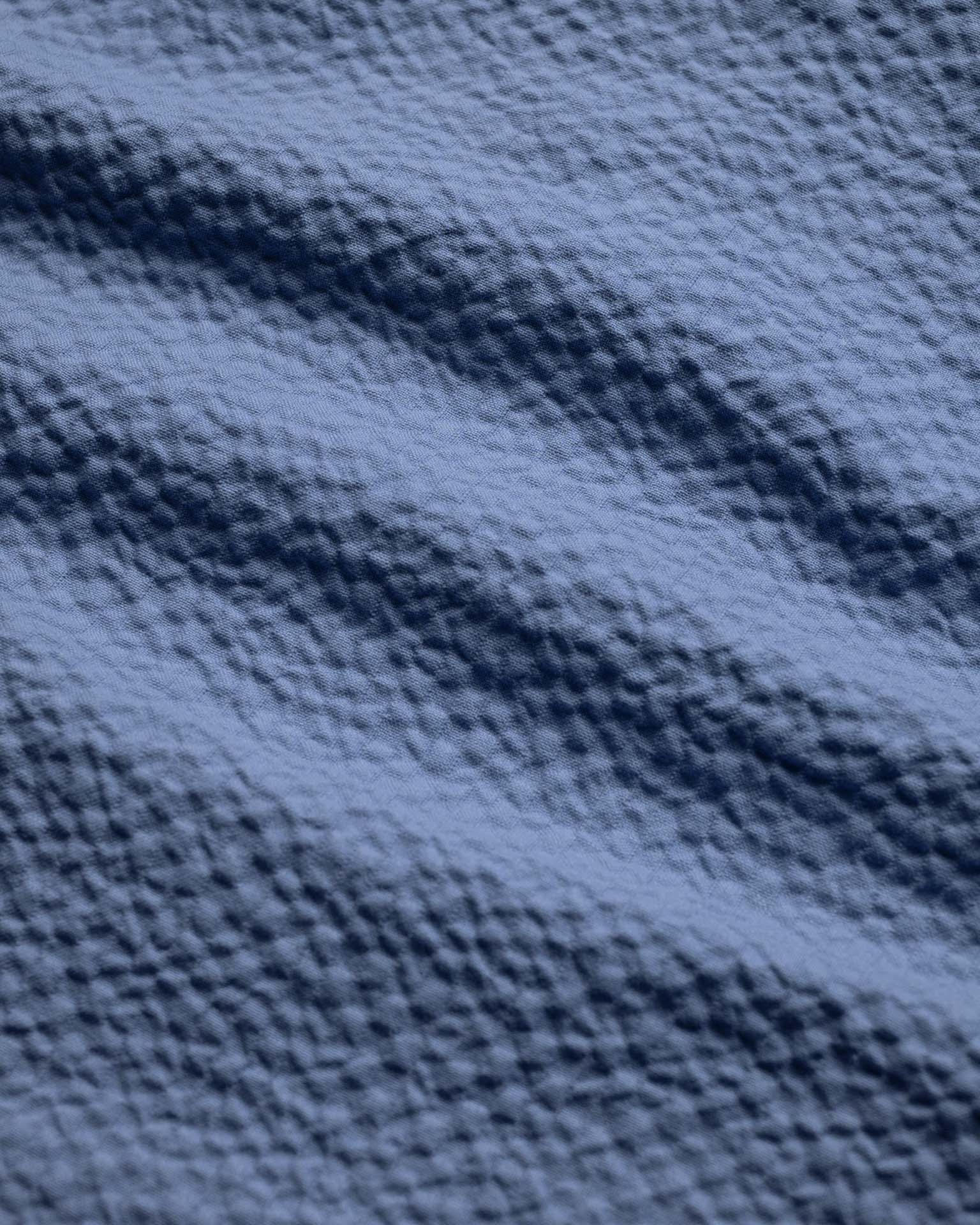 Cocktail Shirt - Seersucker - Blue