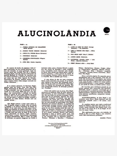 Zito Righi e Seu Conjunto - Alucinolandia LP