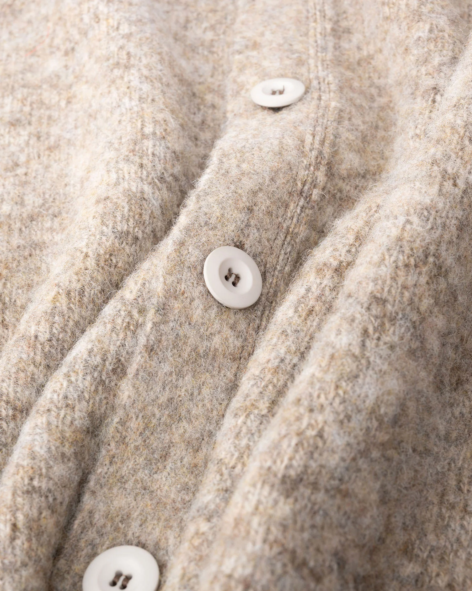 Shaggy Bear Cardigan - Mixed Shrooms