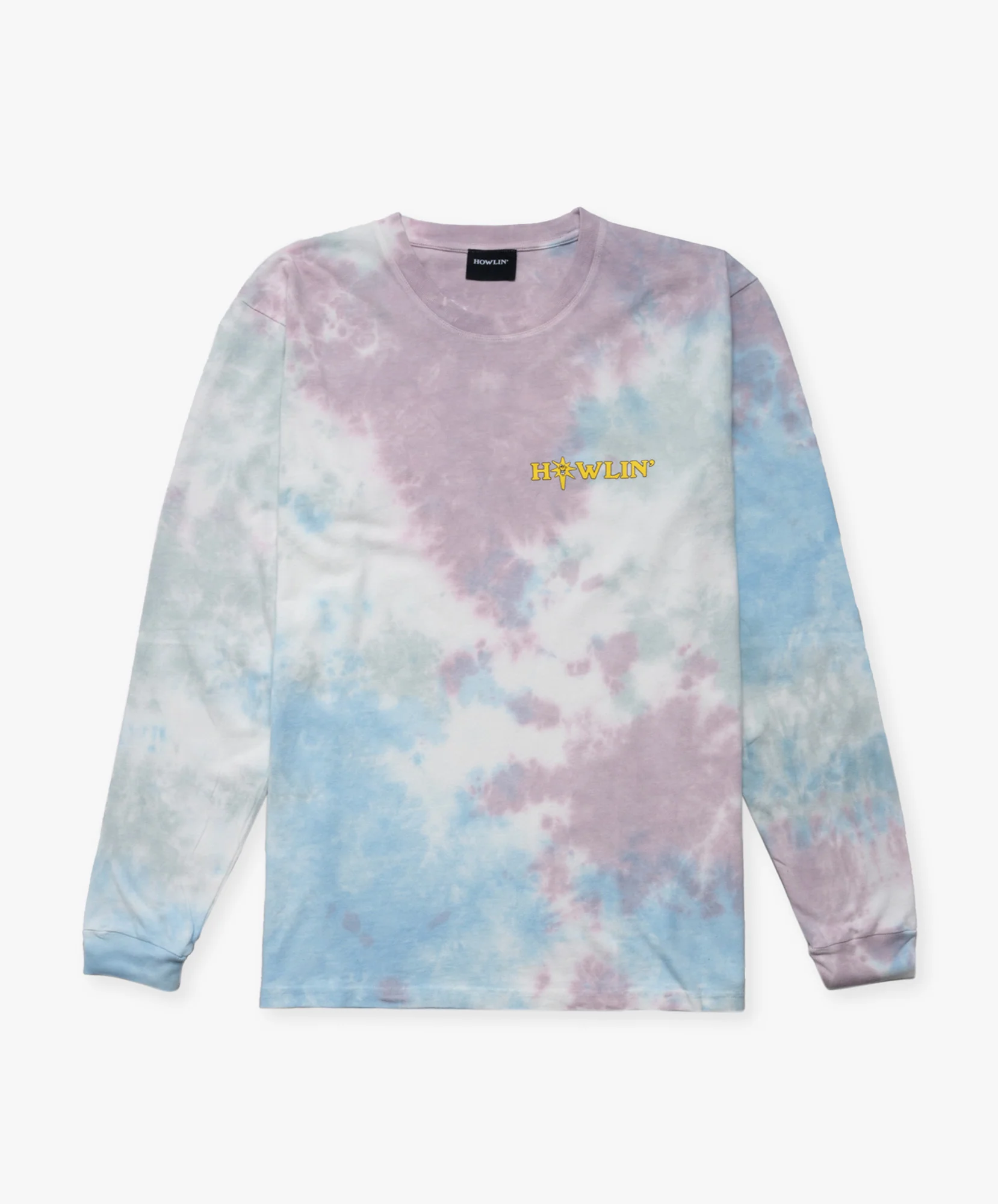 Howlin' Tie Dye T-shirt - Long Sleeve - Summer Mix (Women)