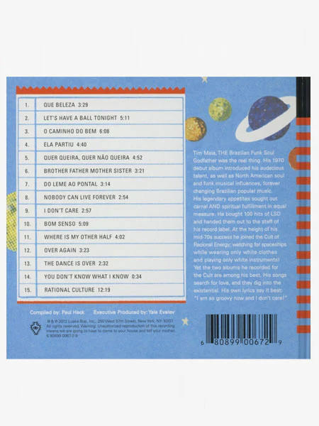 Tim Maia - Nobody Can Live Forever - 2xLP