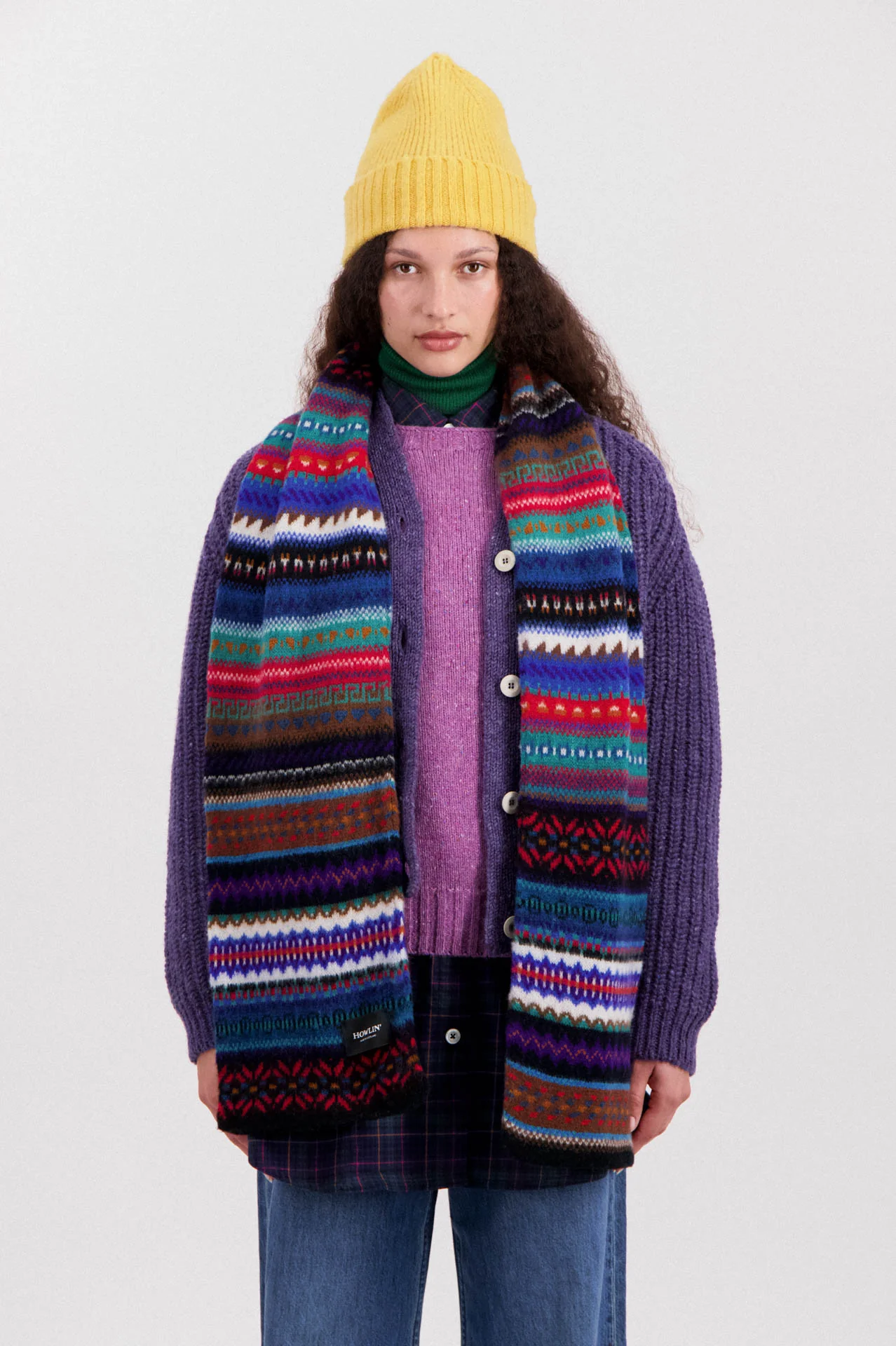 A New Space Scarf - Blackmix