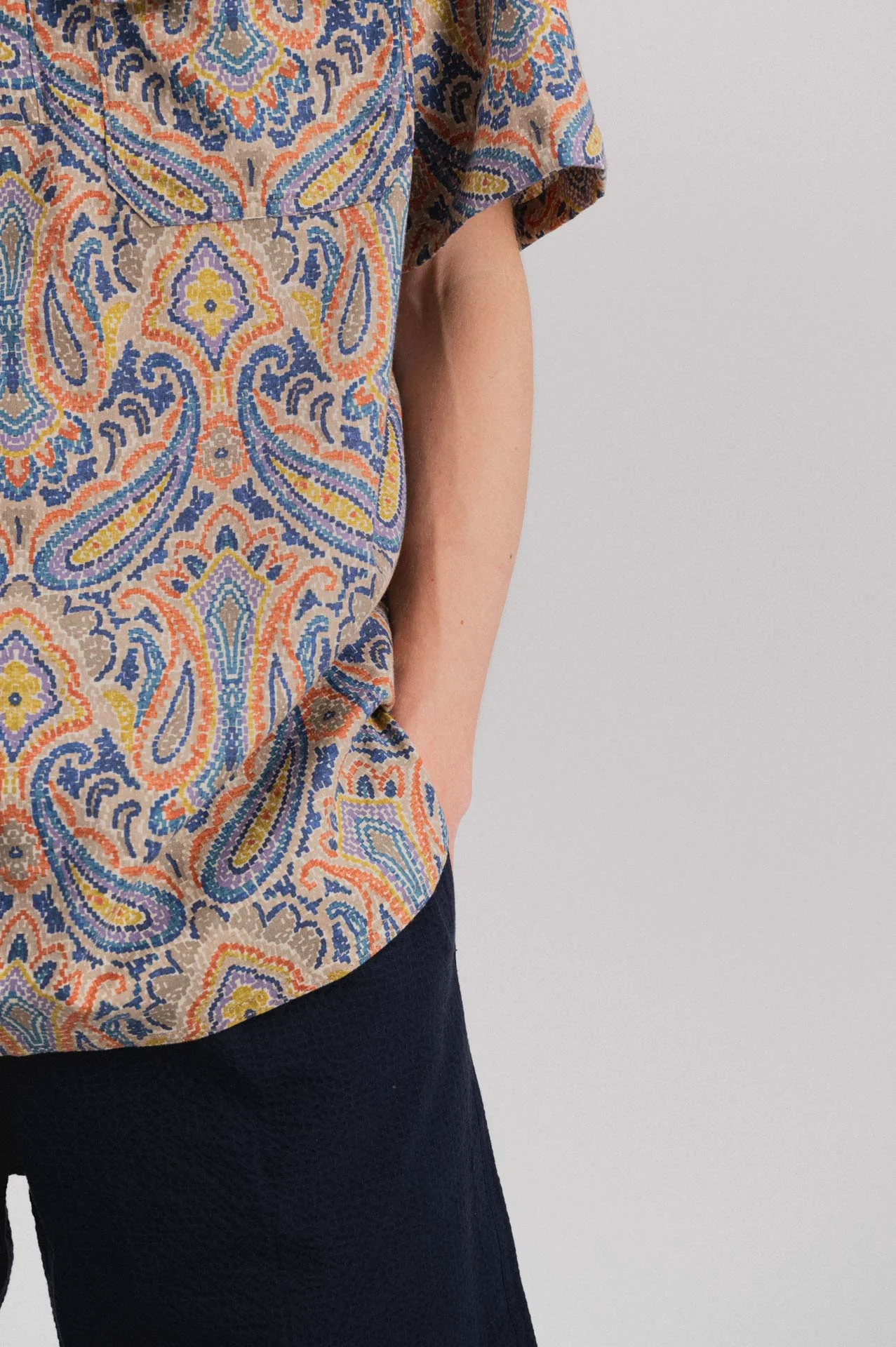 Space Operator Shirt - Paisley - Tropical Psych Paisley