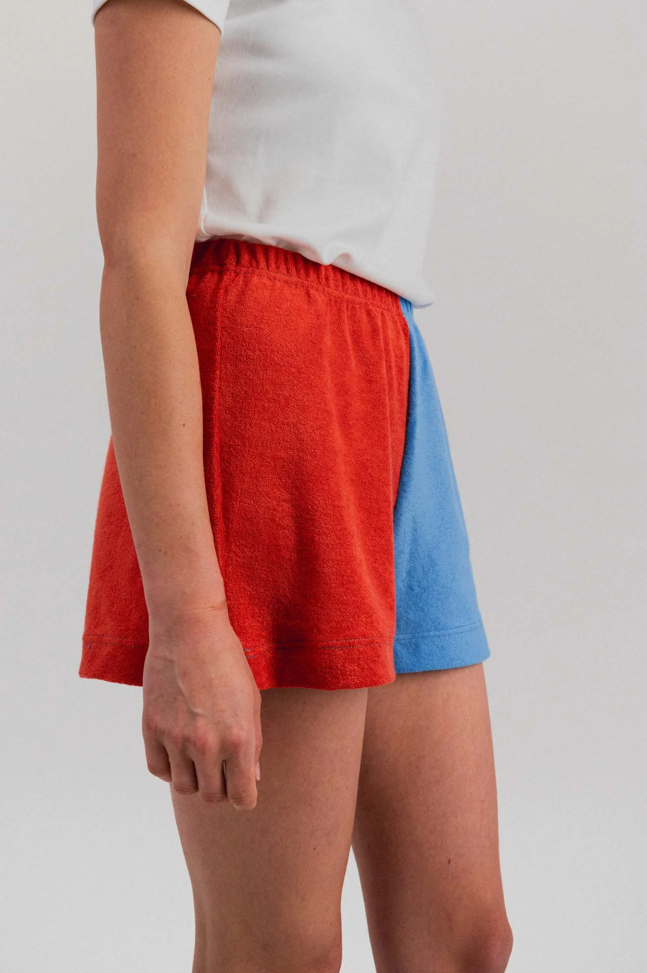 Flaming Grooves Shorts - Red Fire (Women)