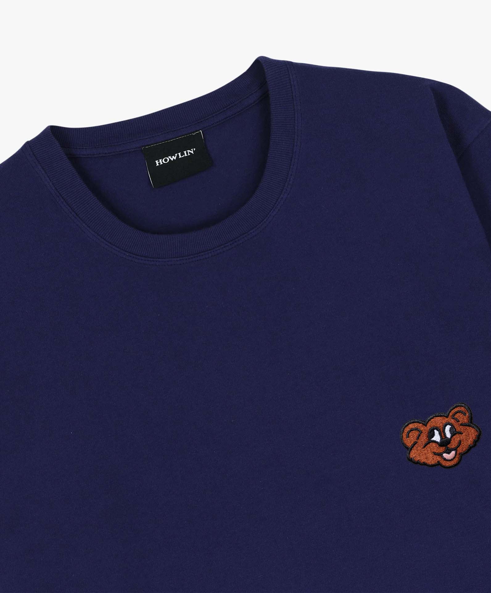 Shaggy Bear T-shirt - Blue Moon