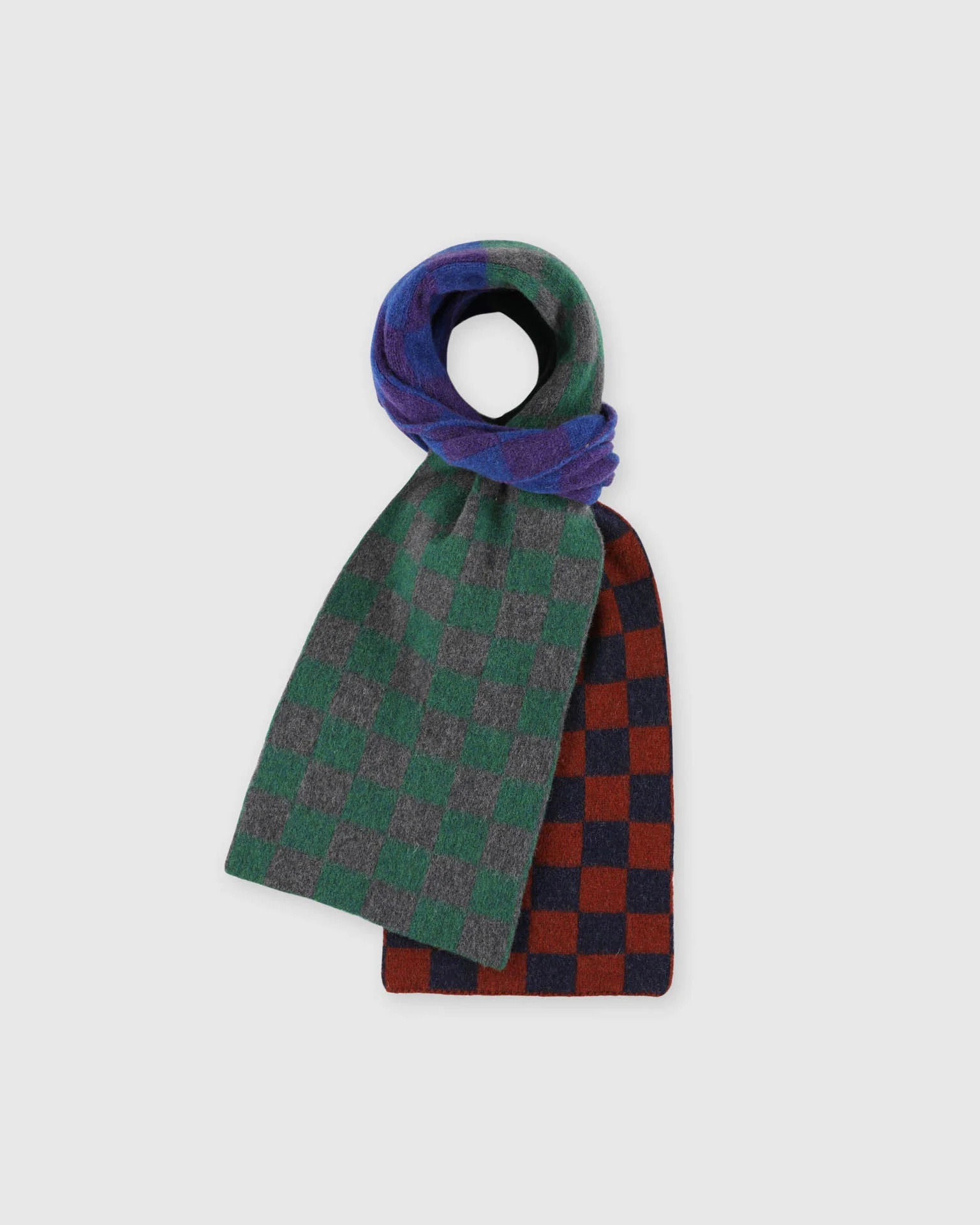 Cosmic Checkerboard Scarf - Nevermind