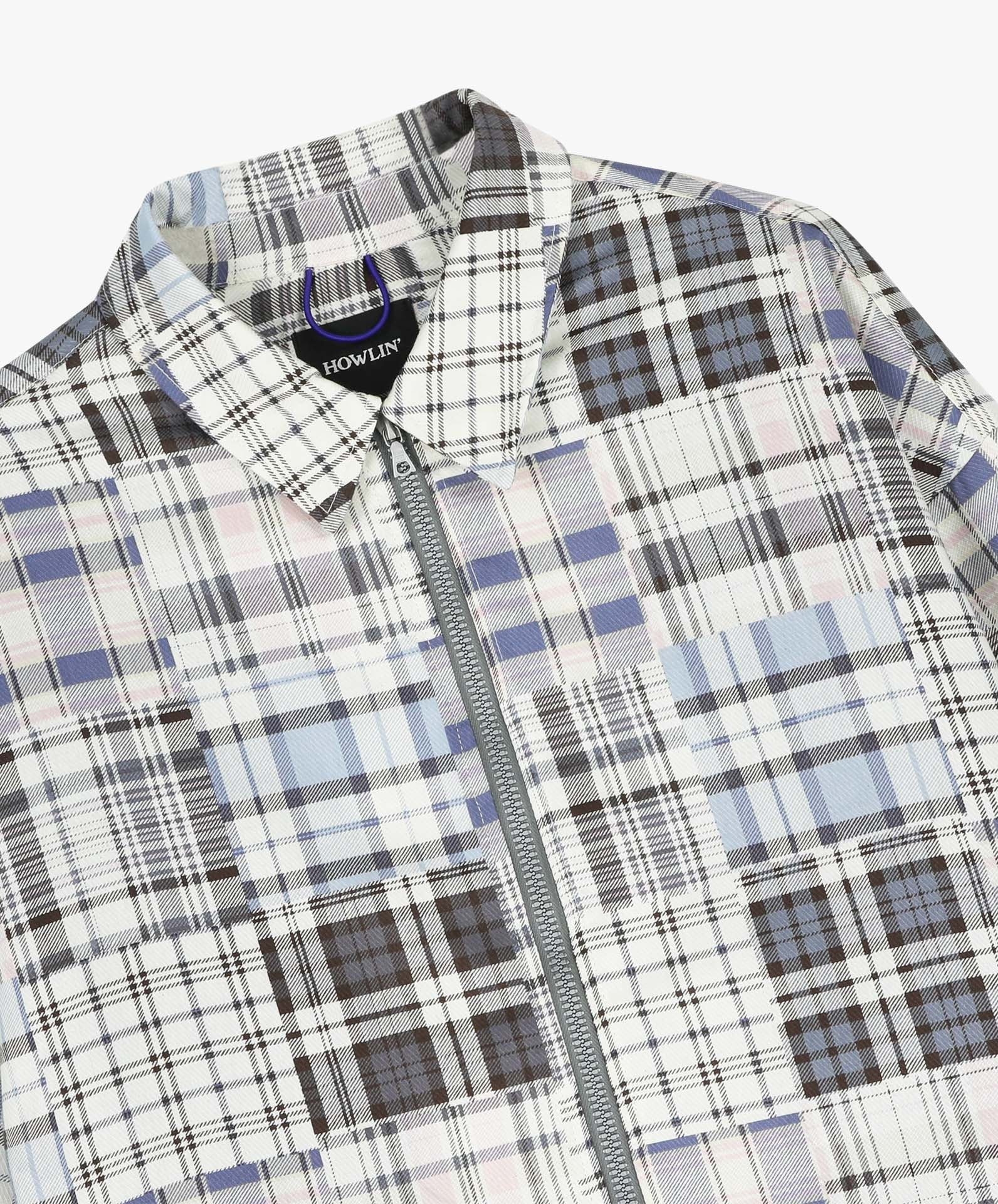 Boxy Swing Jacket For Women - Fantasy - Violet Madras Mix (Women)