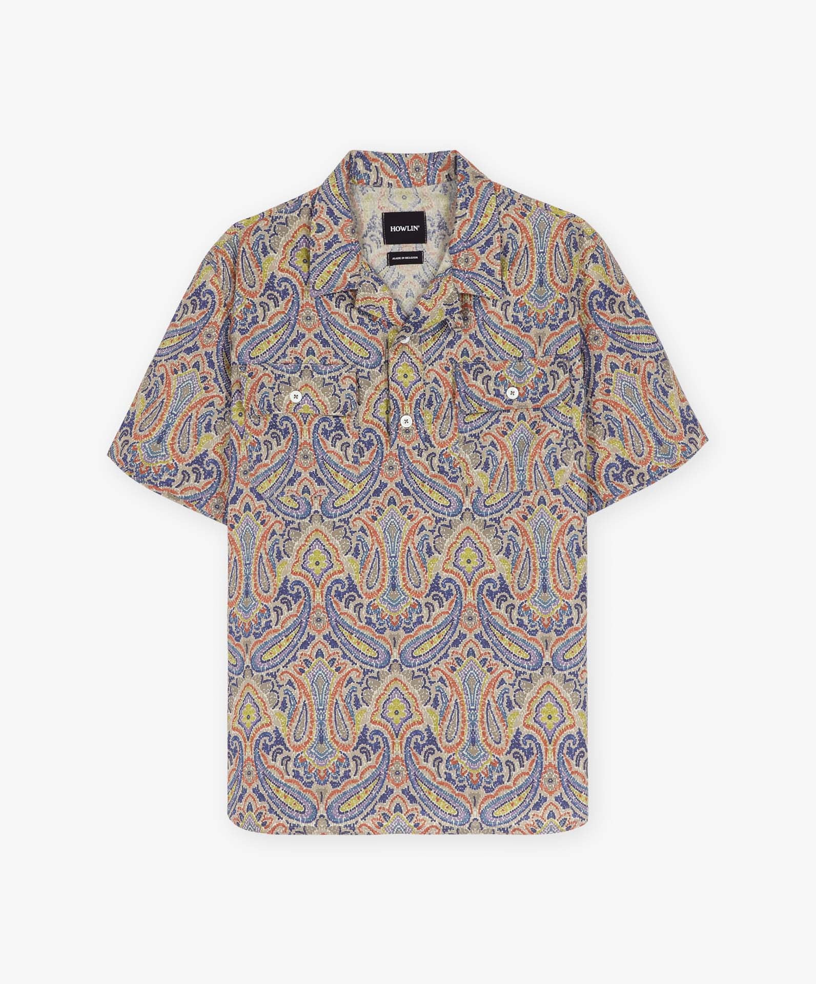 Space Operator Shirt - Paisley - Tropical Psych Paisley